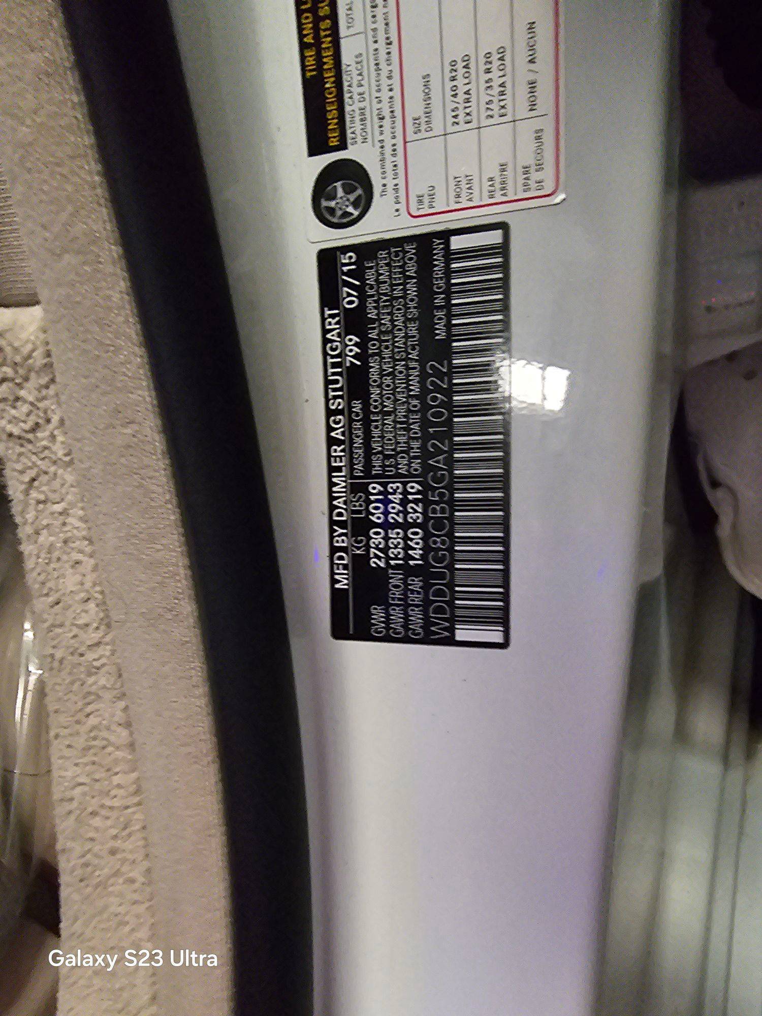 MERCEDES BENZ S 550 2016 - Marhaba Auction Used Cars - Image 9