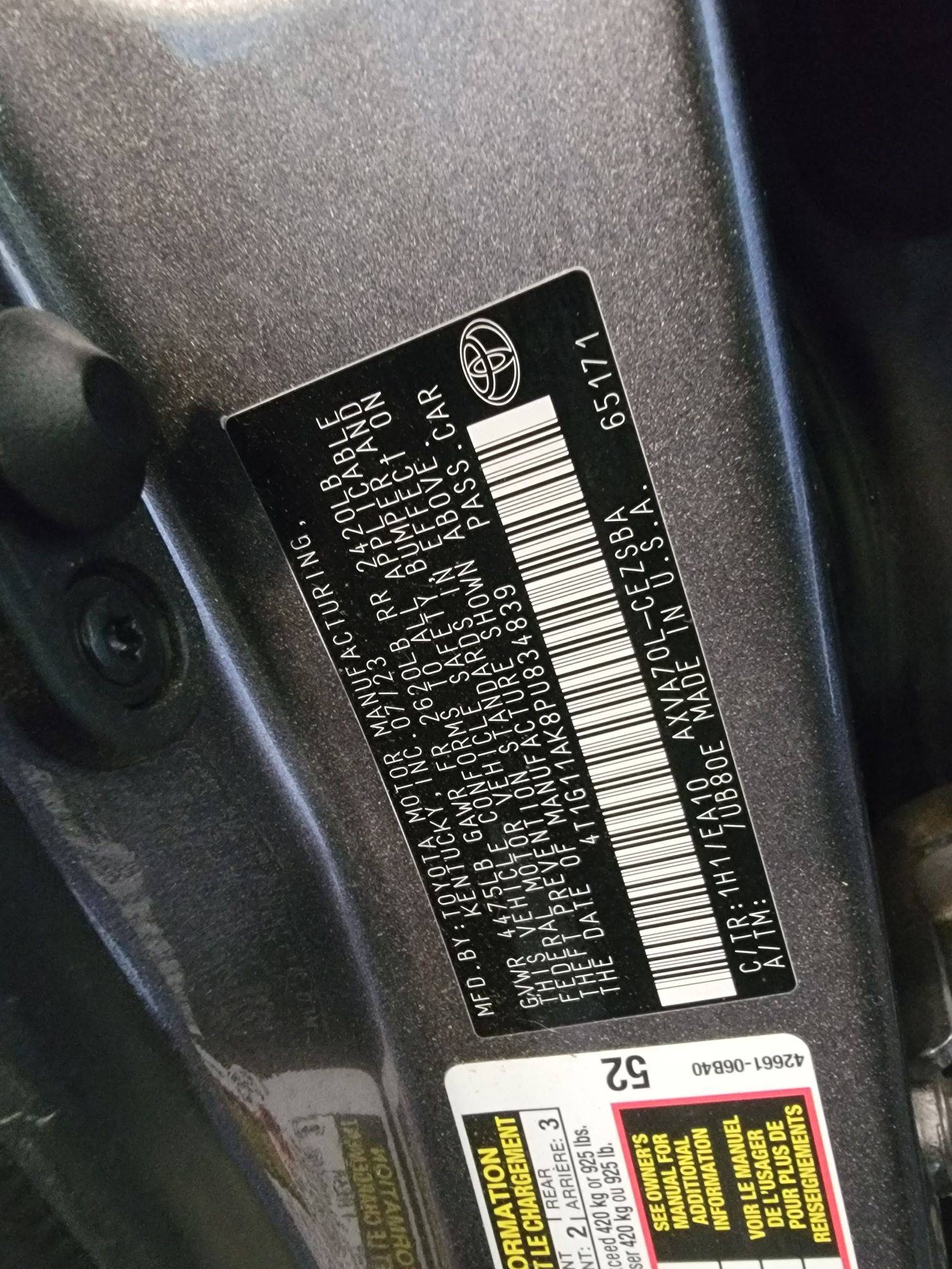 TOYOTA CAMRY 2023 - Marhaba Auction Used Cars - Image 9