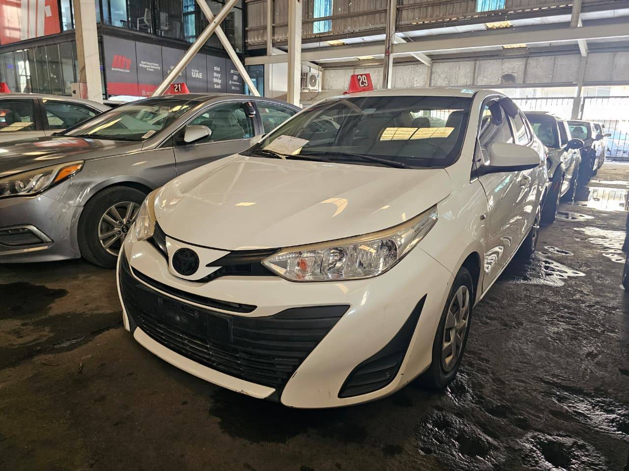 2019 TOYOTA YARIS — 185829 KM — Lot 4K2057497 — Main - Marhaba Auctions Used Cars - Image 2