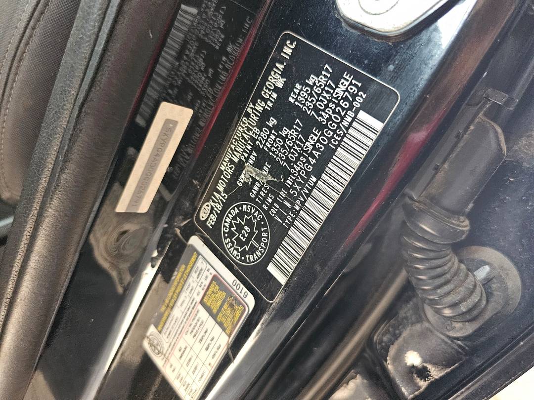 KIA SORENTO 2016 - Marhaba Auction Used Cars - Image 8