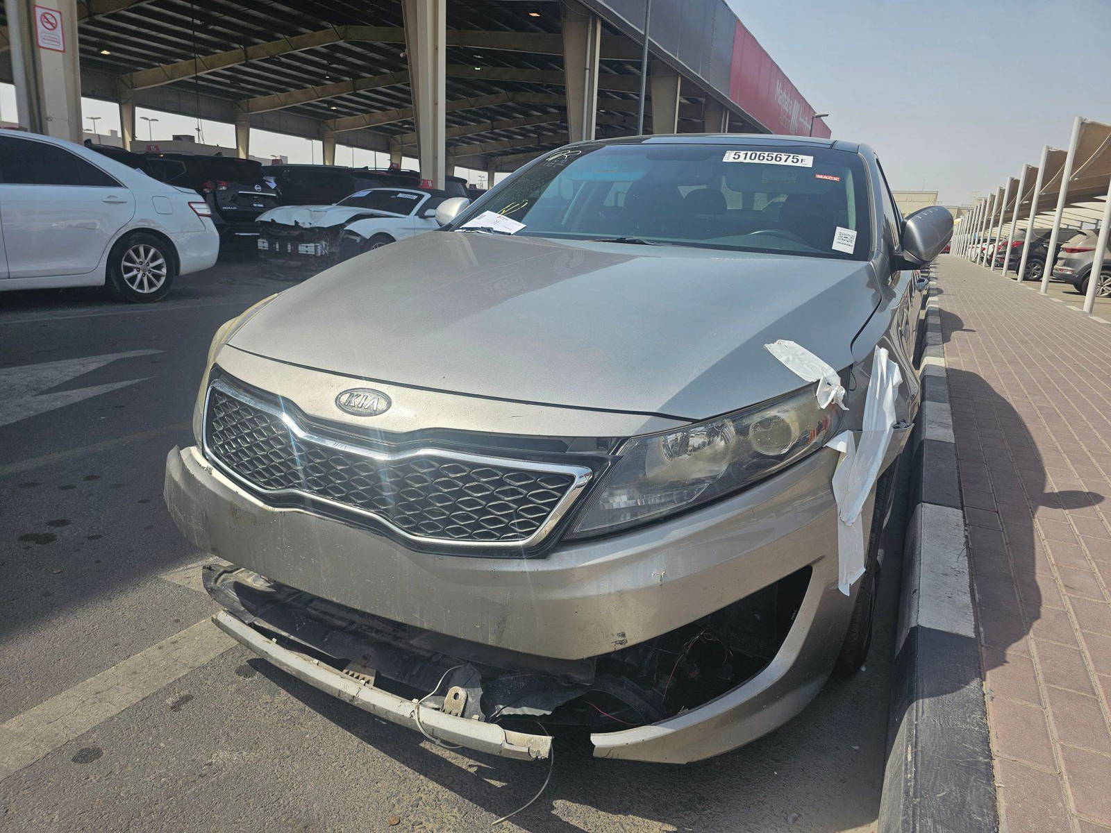 2012 KIA OPTIMA — 269691 Miles — Lot CG049925 — Souq - Marhaba Auctions Used Cars - Image 3