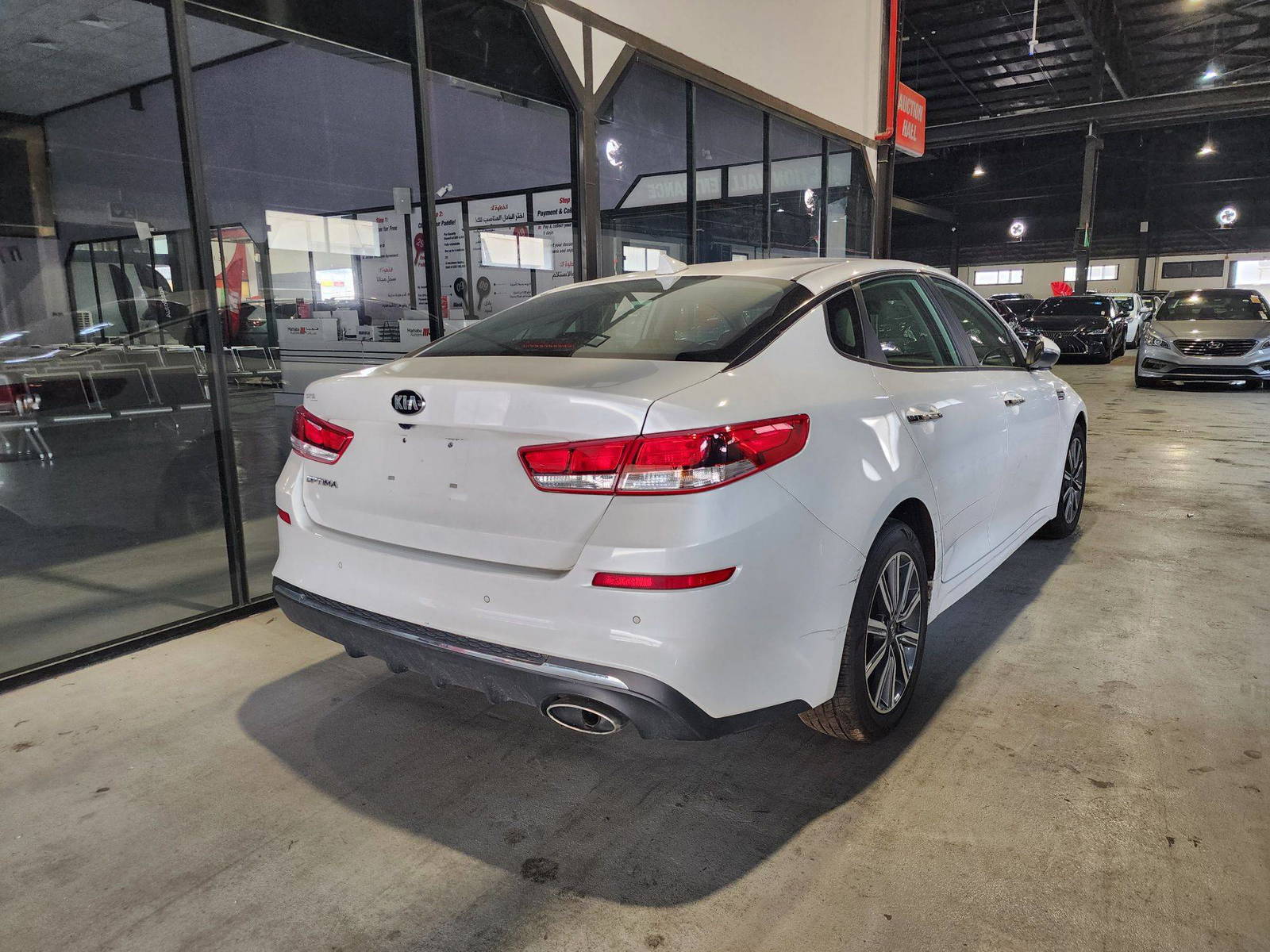 2019 KIA OPTIMA — 25352 Miles — Lot 350503 — Al Quoz - Marhaba Auctions Used Cars - Image 3