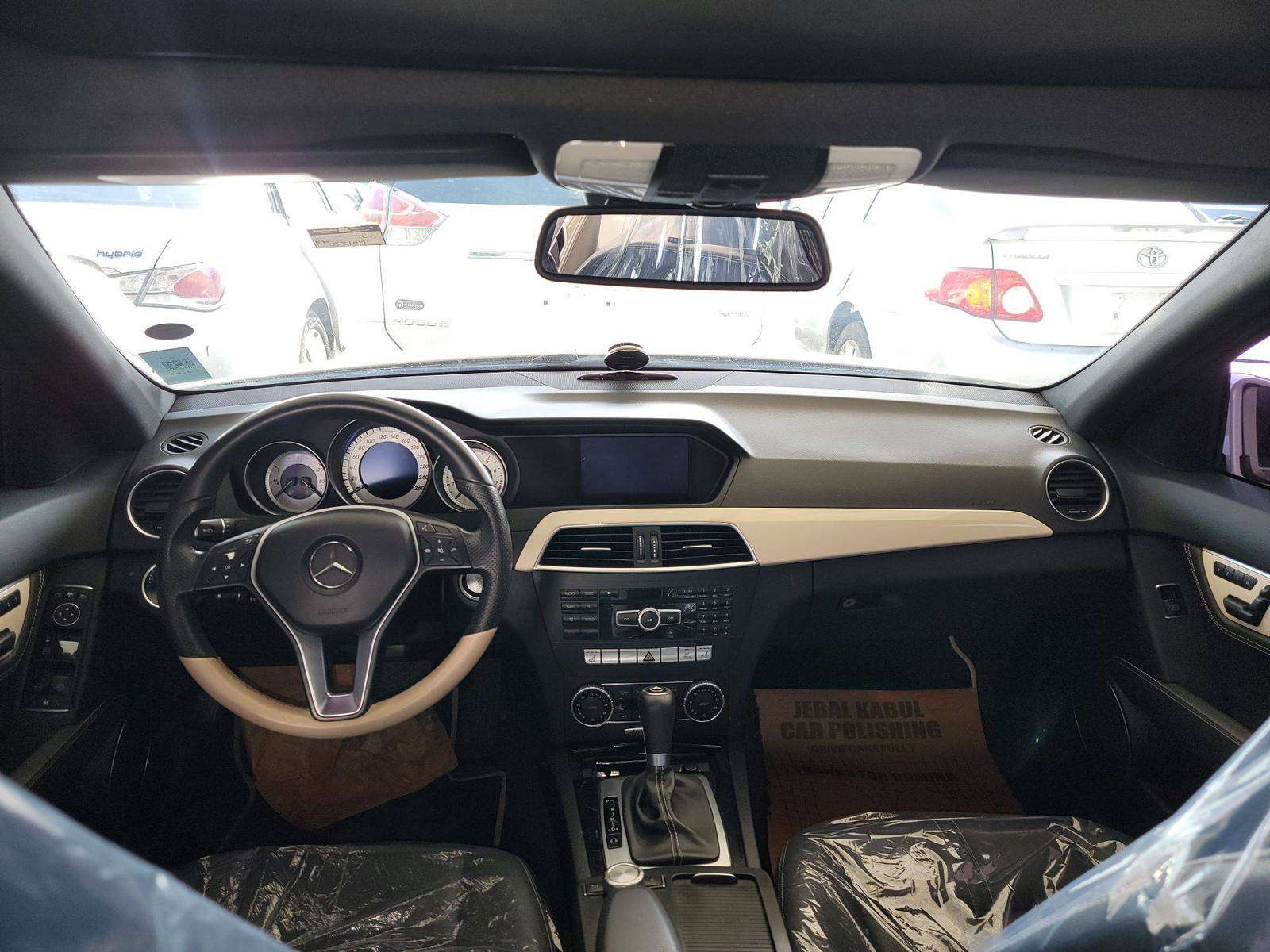 2013 MERCEDES BENZ C200 — 83104 KM — Lot DA852420 — AutoBaba - Marhaba Auctions Used Cars - Image 8