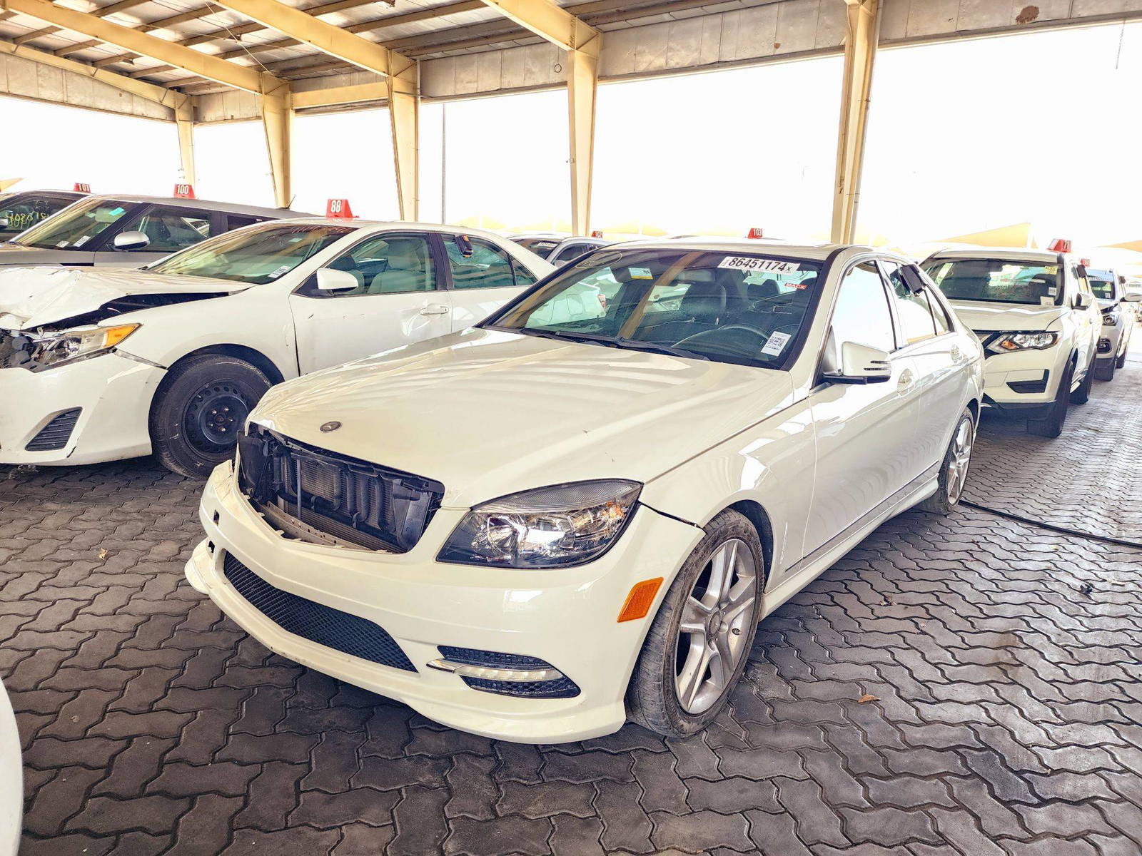 2011 MERCEDES BENZ C300 — 101051 Miles — Lot 0BR137352 — Souq - Marhaba Auctions Used Cars - Image 5
