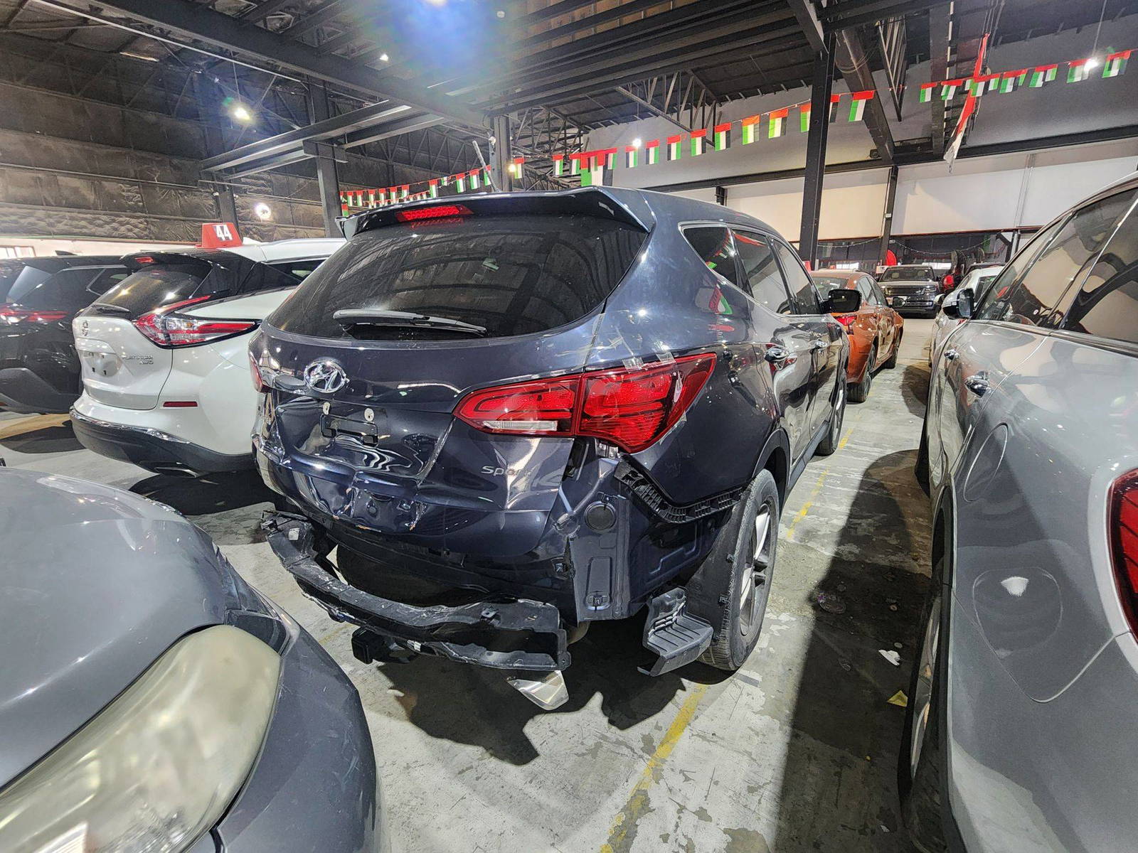 HYUNDAI SANTA FE SPORT 2018 - Marhaba Auction Used Cars - Image 5