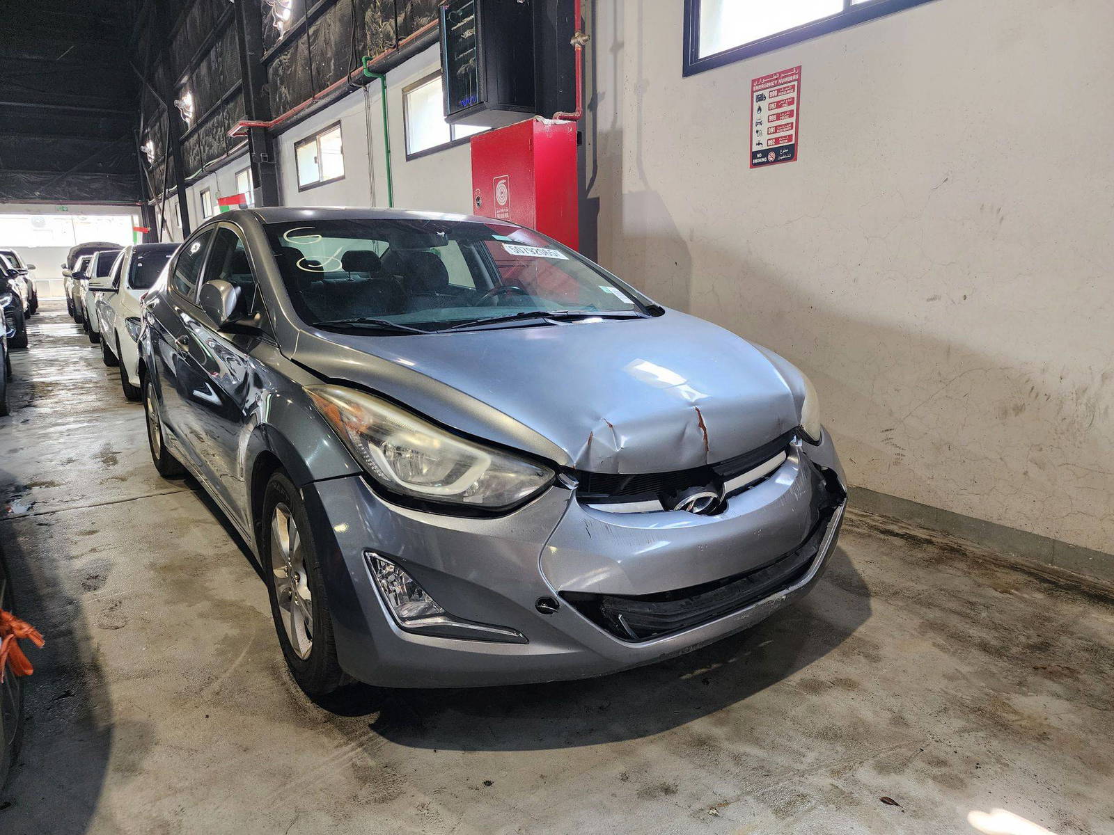 2016 HYUNDAI ELANTRA — 157141 Miles — Lot 50792065 — Al Quoz - Marhaba Auctions Used Cars - Image 3