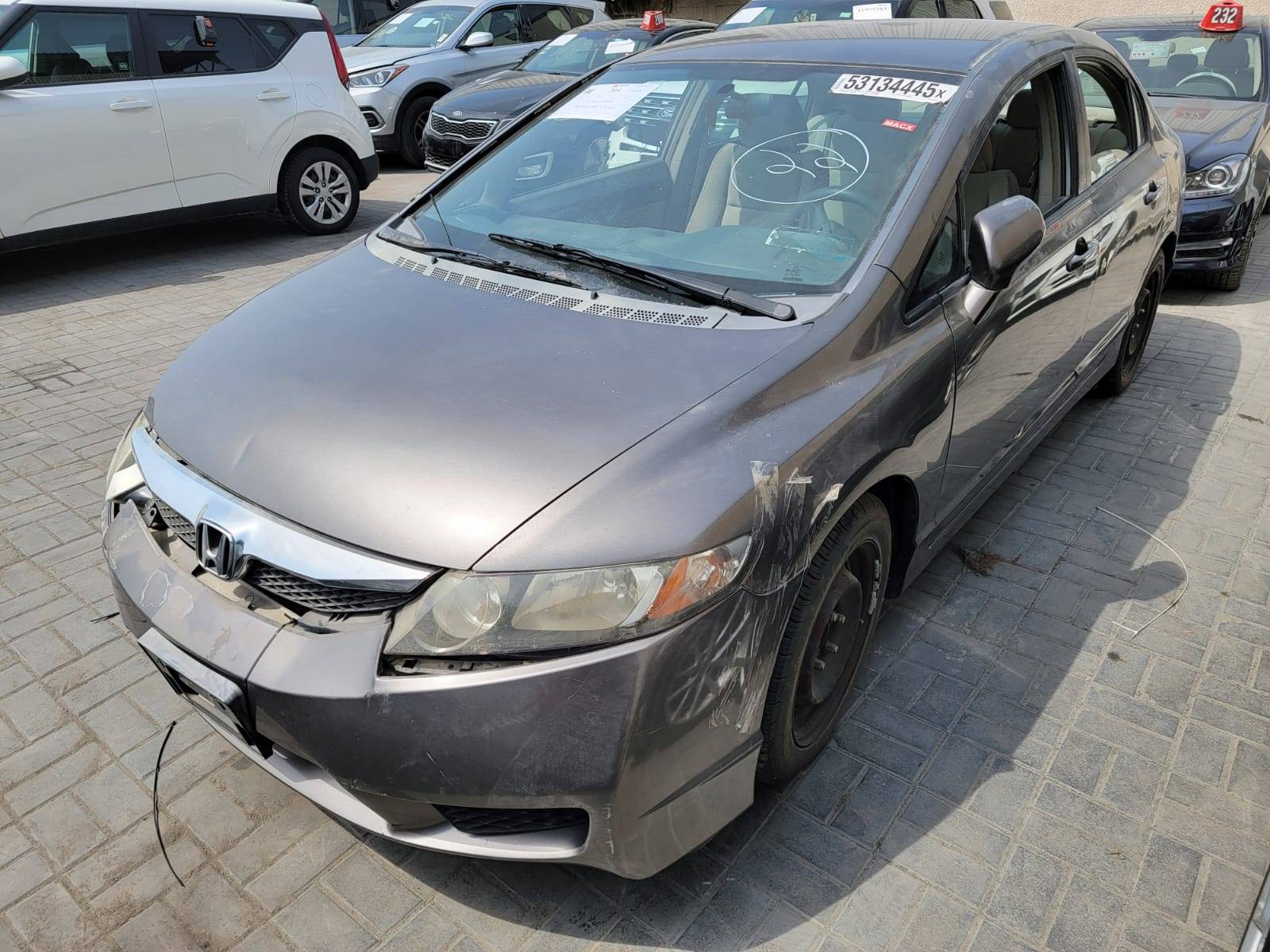 2009 HONDA CIVIC — 50101 Miles — Lot 5X9E037741 — Main - Marhaba Auctions Used Cars - Image 4