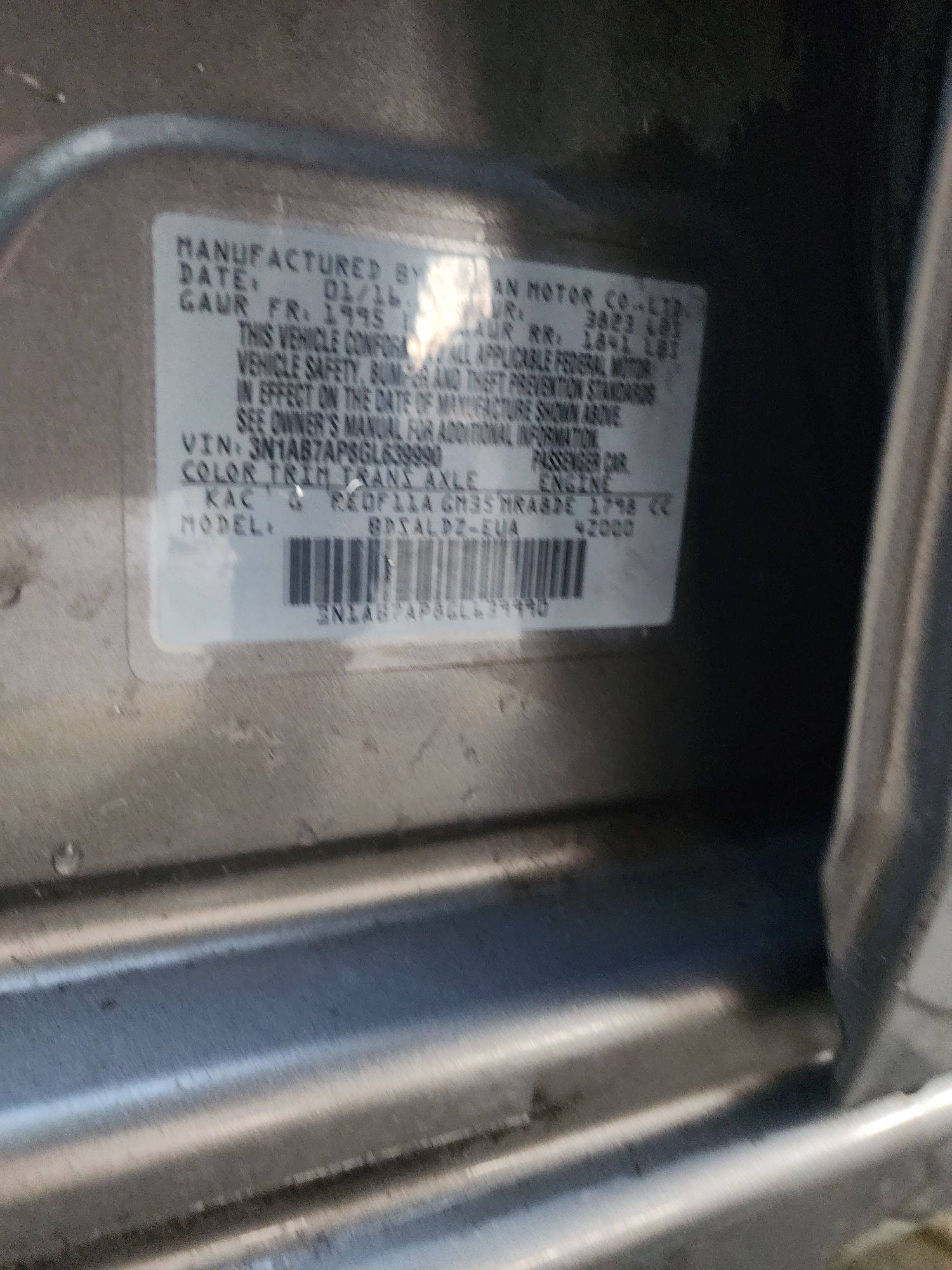 2016 NISSAN SENTRA — 223976 Miles — Lot 69007283 - Marhaba Auctions Used Cars - Image 10
