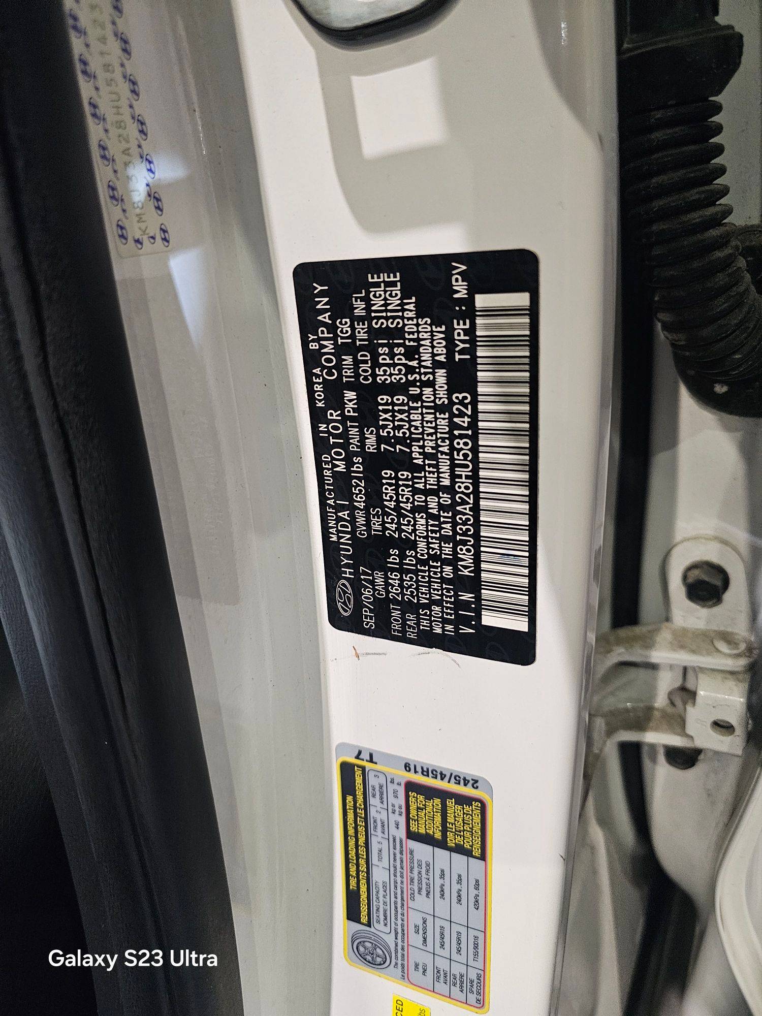 HYUNDAI TUCSON 2017 - Marhaba Auction Used Cars - Image 10