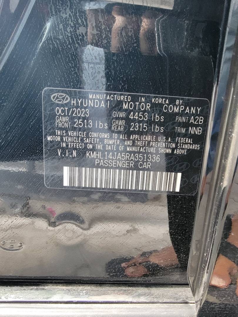 2024 HYUNDAI SONATA — 1582 Miles — Lot RA351336 — Main - Marhaba Auctions Used Cars - Image 11