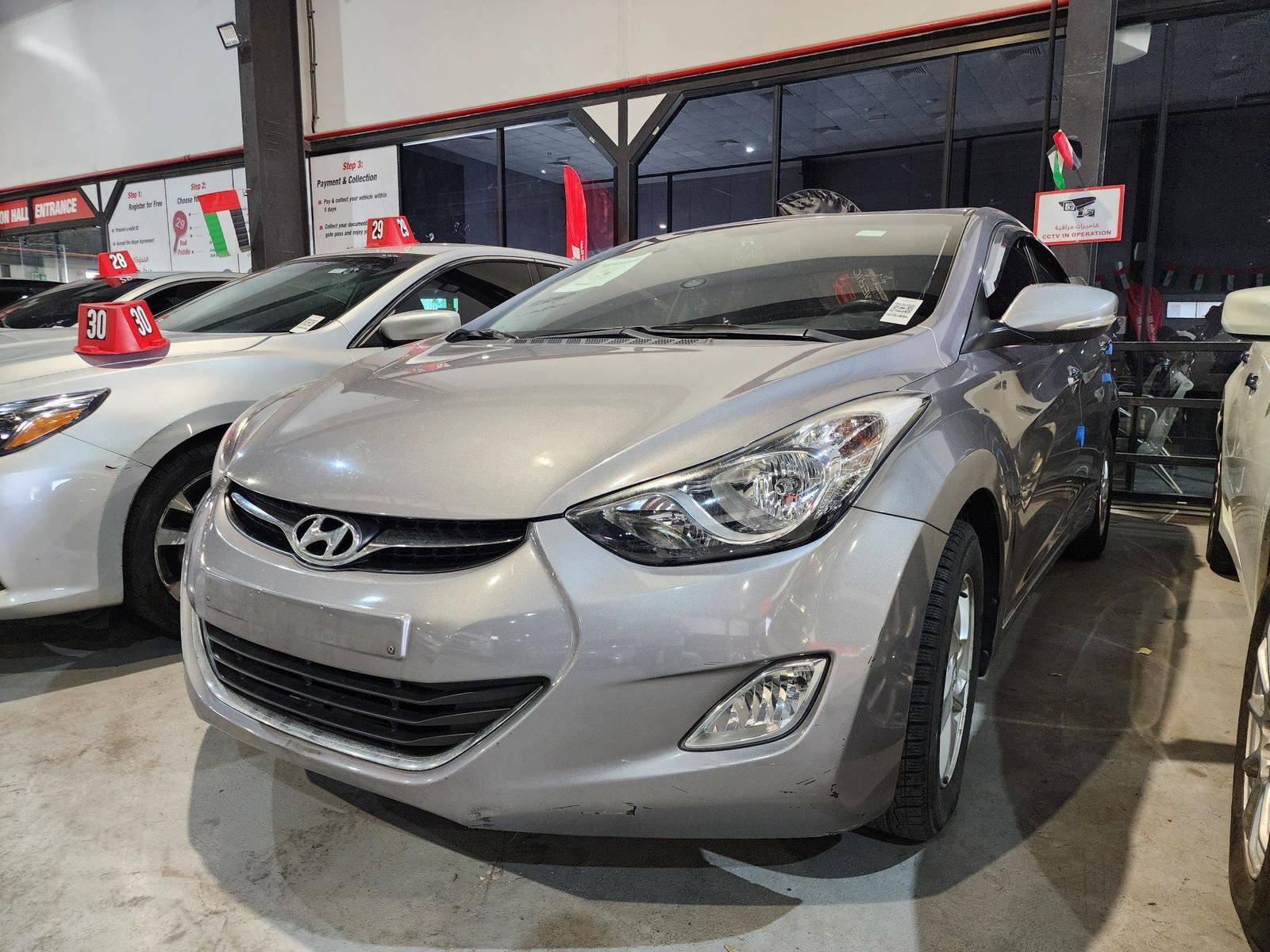 2011 HYUNDAI AVANTE — 98608 KM — Lot 083277 — Main - Marhaba Auctions Used Cars - Image 3