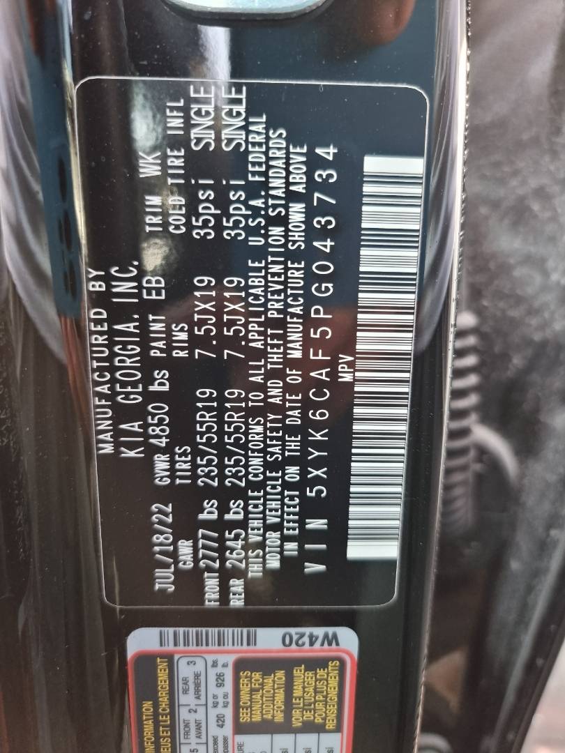 KIA SPORTAGE 2023 - Marhaba Auction Used Cars - Image 9