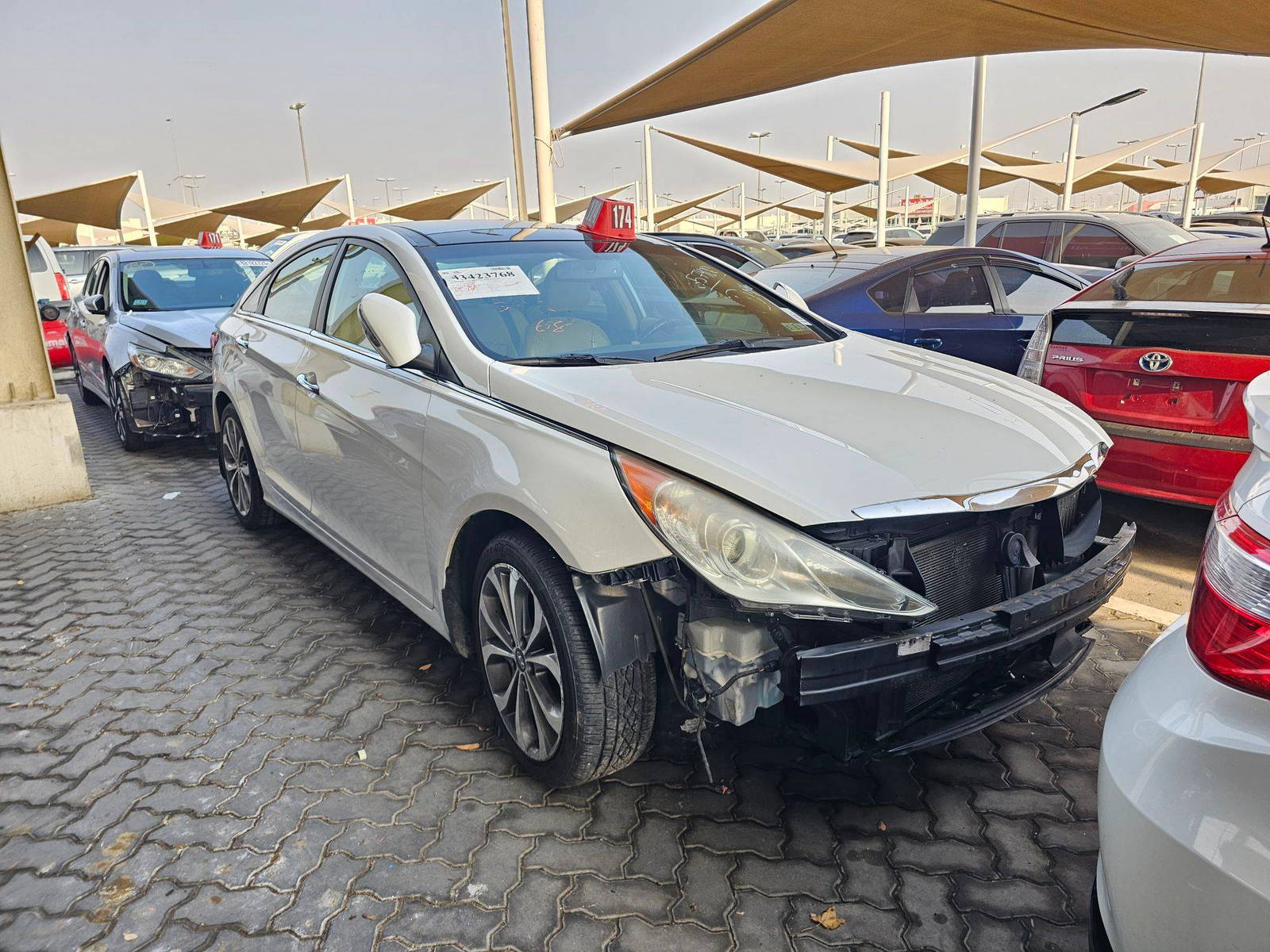 HYUNDAI SONATA 2013 - Marhaba Auction Used Cars - Image 4