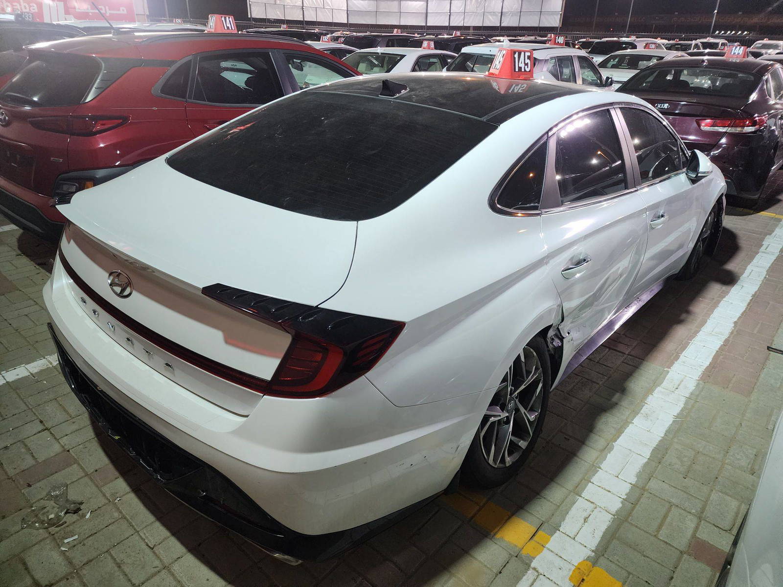 HYUNDAI SONATA 2021 - Marhaba Auction Used Cars - Image 5