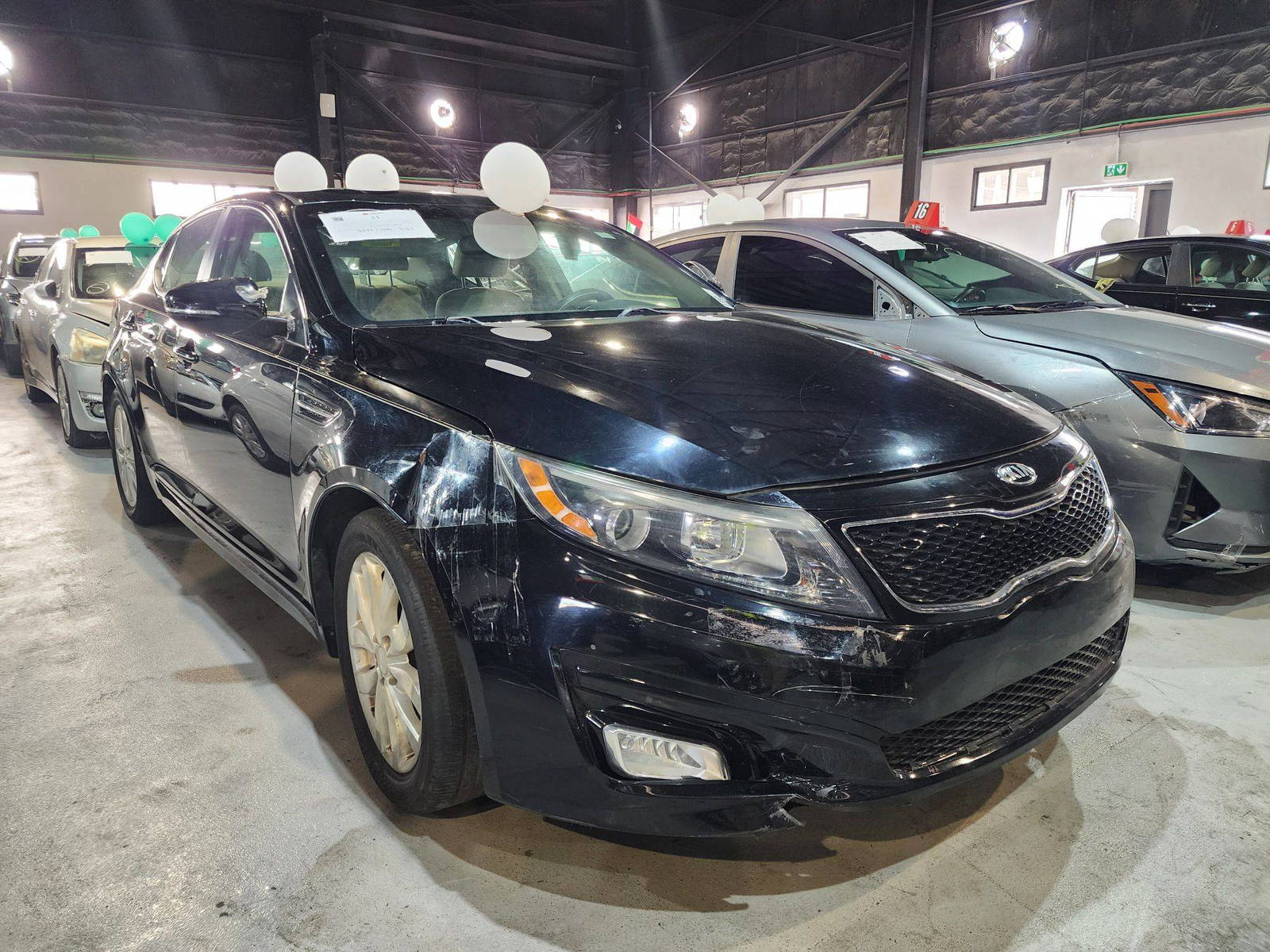 2014 KIA OPTIMA — 89884 Miles — Lot 40229 — Al Quoz - Marhaba Auctions Used Cars - Image 3