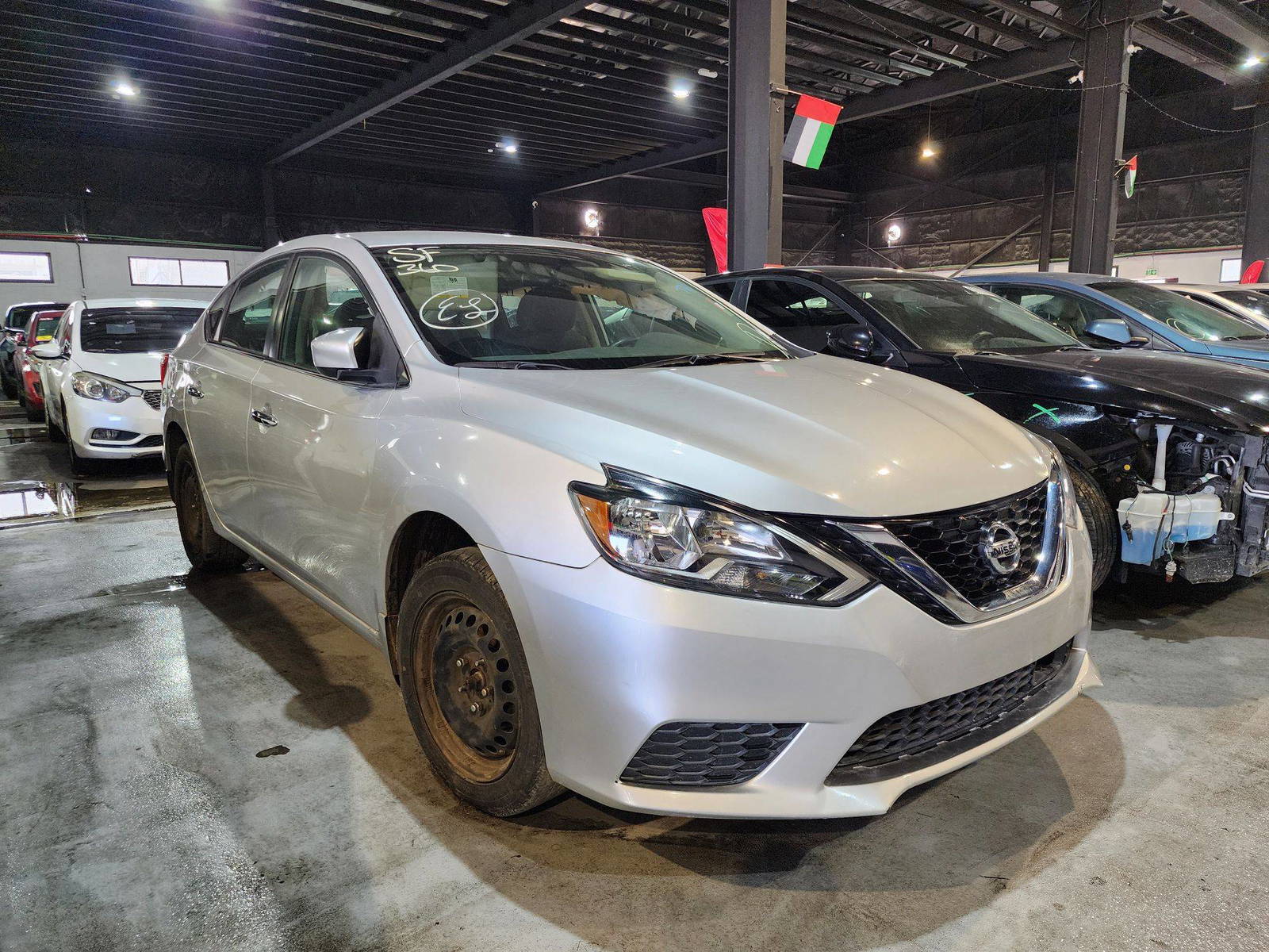 2019 NISSAN SENTRA — 90346 Miles — Lot 363596 — Al Quoz - Marhaba Auctions Used Cars - Image 3