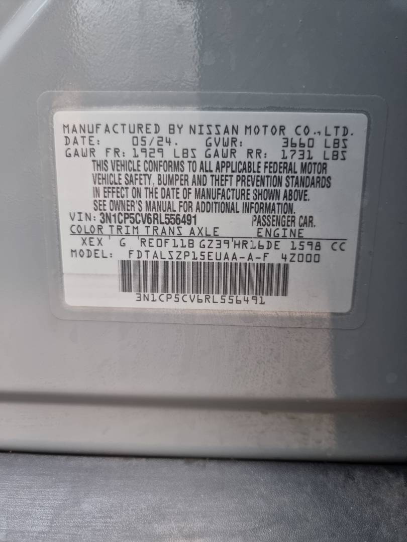 2024 NISSAN KICKS — 9907 Miles — Lot 556491 — Main - Marhaba Auctions Used Cars - Image 9