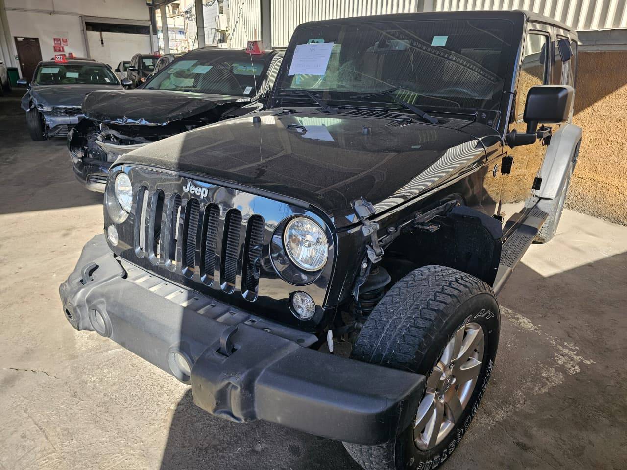 2015 JEEP WRANGLER — 116486 Miles — Lot G9FL598249 — Main - Marhaba Auctions Used Cars - Image 3