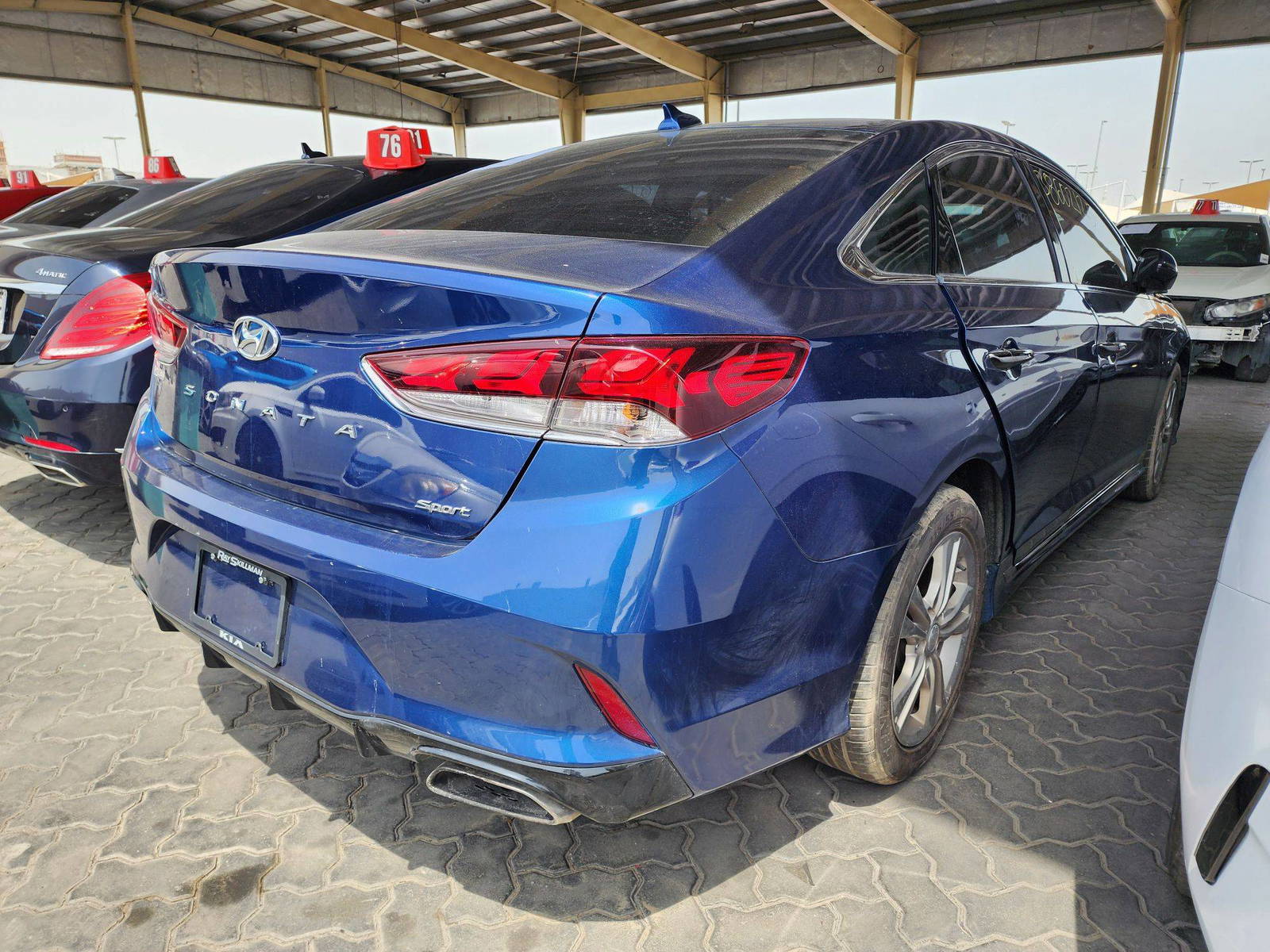 2018 HYUNDAI SONATA — 96546 Miles — Lot 38602125 — Souq - Marhaba Auctions Used Cars - Image 3