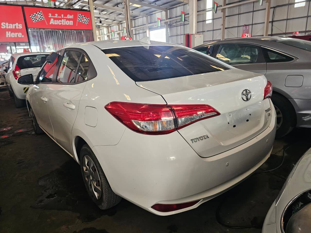 2019 TOYOTA YARIS — 185829 KM — Lot 4K2057497 — Main - Marhaba Auctions Used Cars - Image 3