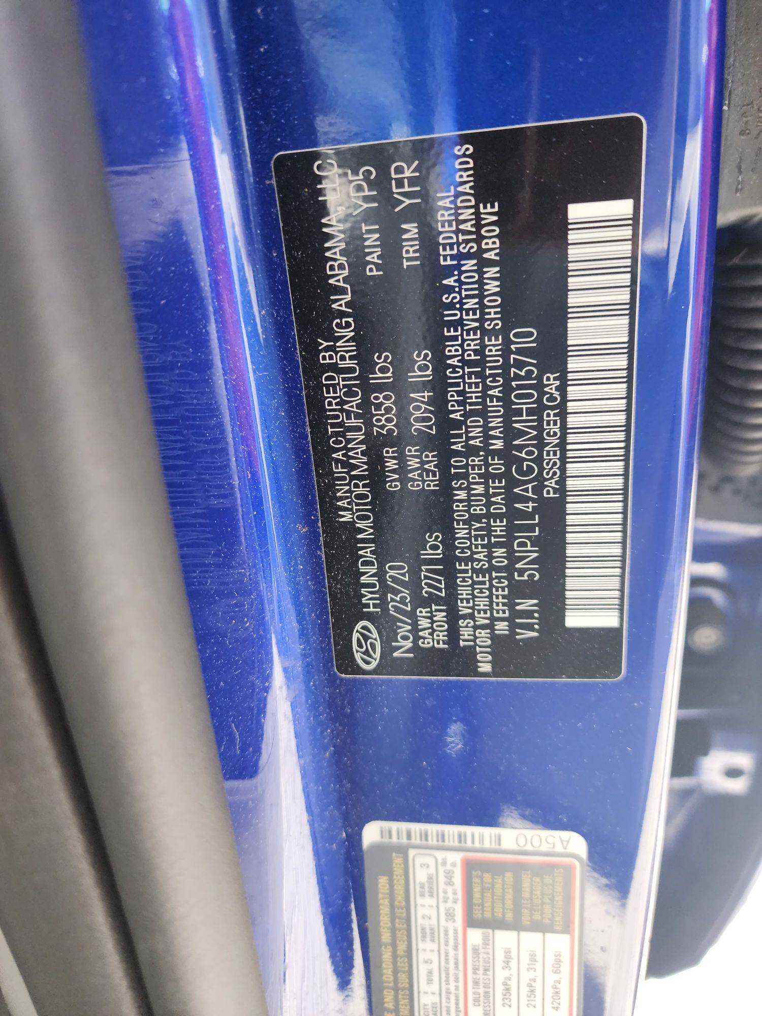 2021 HYUNDAI ELANTRA — 21127 Miles — Lot 37495590 - Marhaba Auctions Used Cars - Image 7