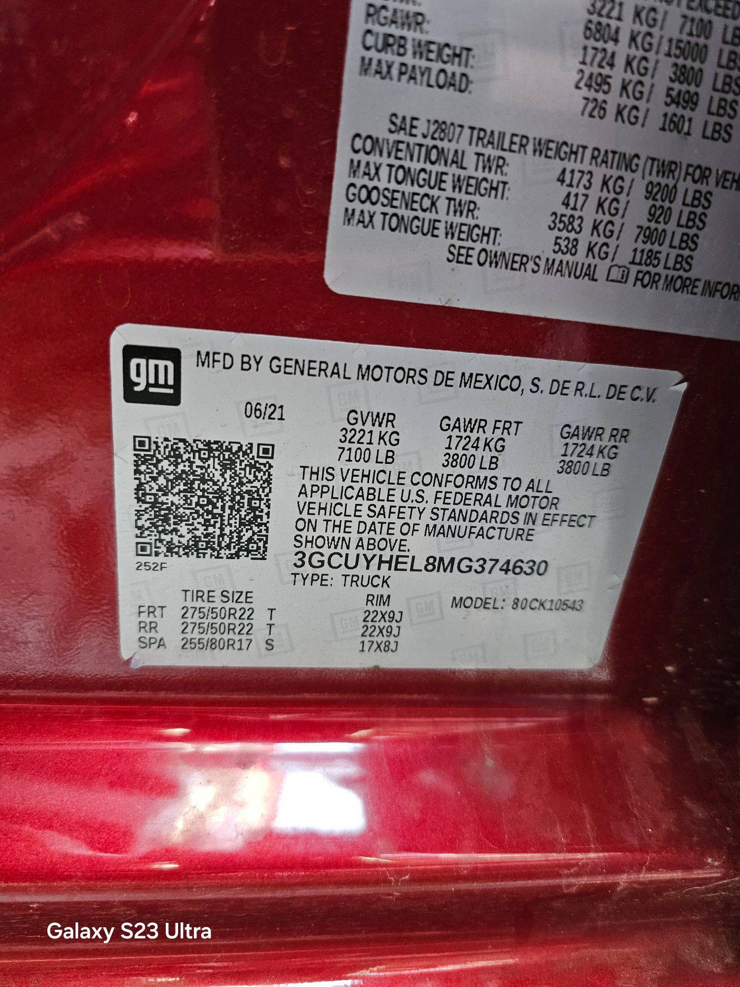 CHEVROLET SILVERADO 2021 - Marhaba Auction Used Cars - Image 11