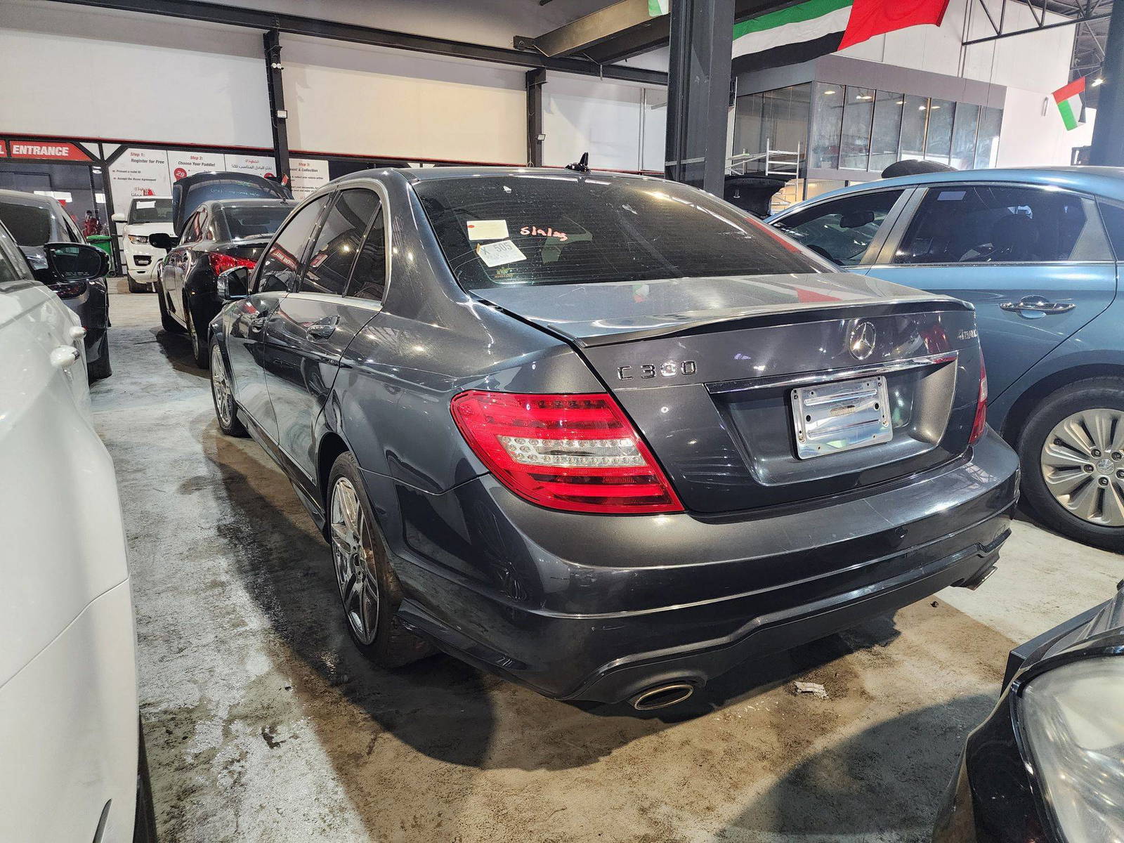 2013 MERCEDES BENZ C300 — 180839 Miles — Lot 307454 — Al Quoz - Marhaba Auctions Used Cars - Image 5