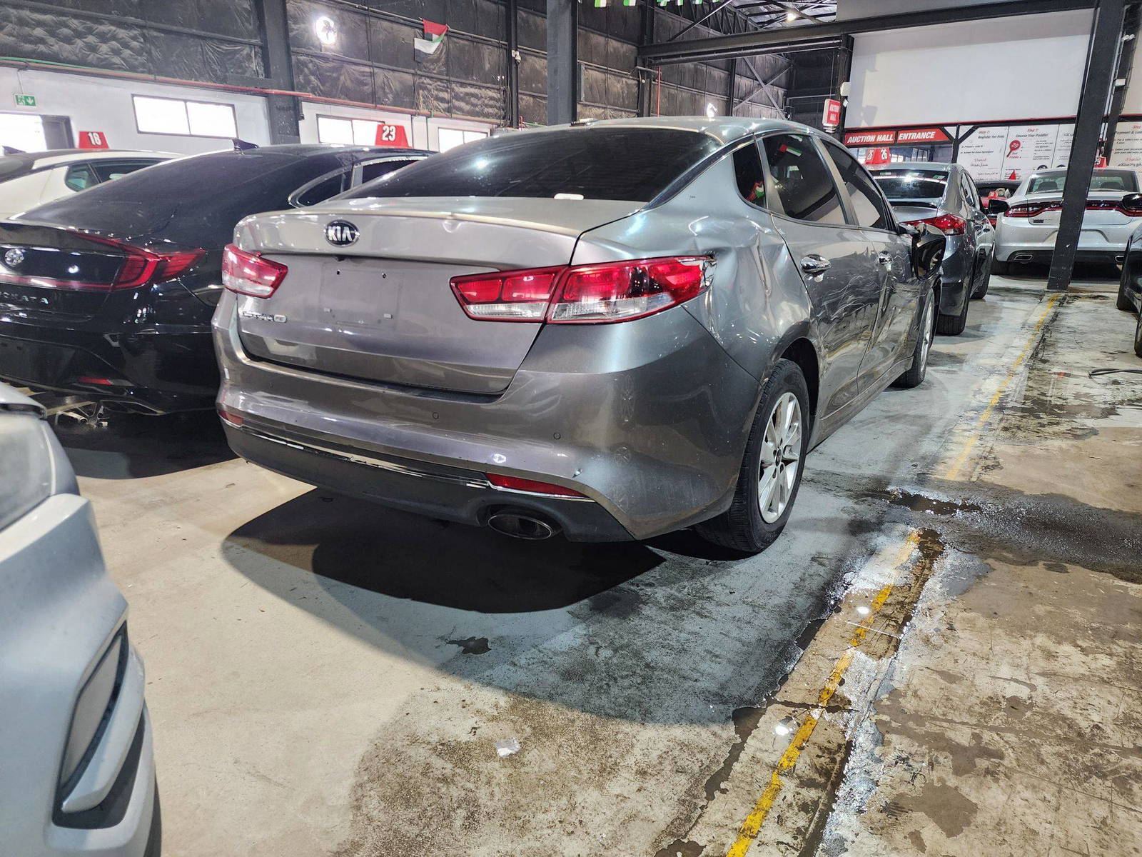 2018 KIA OPTIMA — 111366 Miles — Lot JG242643 — Al Quoz - Marhaba Auctions Used Cars - Image 3