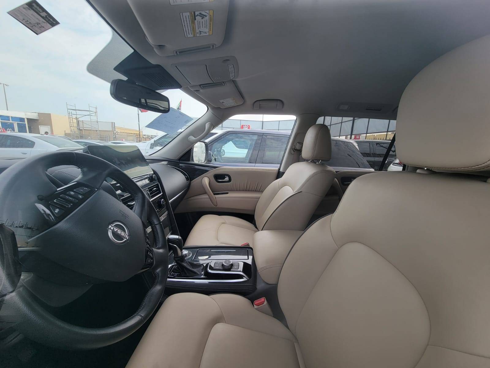 2023 NISSAN ARMADA — sold — 47315 Miles — Lot 93210775 — Al Sajaa - Marhaba Auctions Used Cars - Image 7