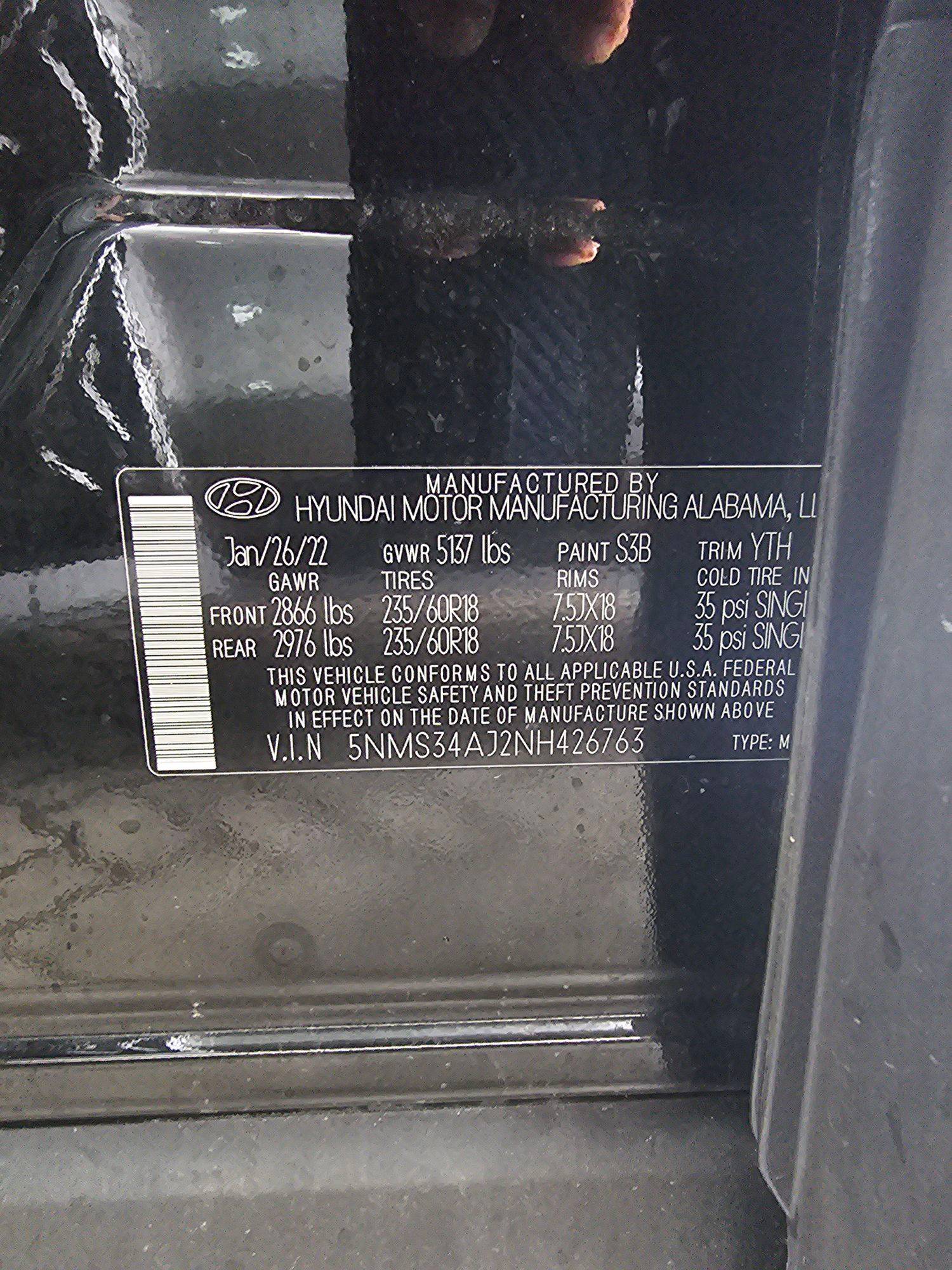 HYUNDAI SANTA FE 2022 - Marhaba Auction Used Cars - Image 10