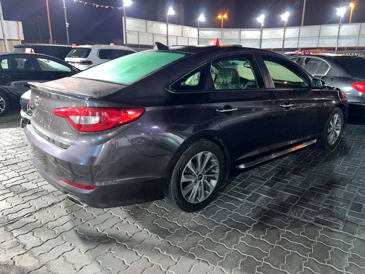 2017 HYUNDAI SONATA SPORT — 134082 Miles — Lot 7HH564413 - Marhaba Auctions Used Cars - Image 2