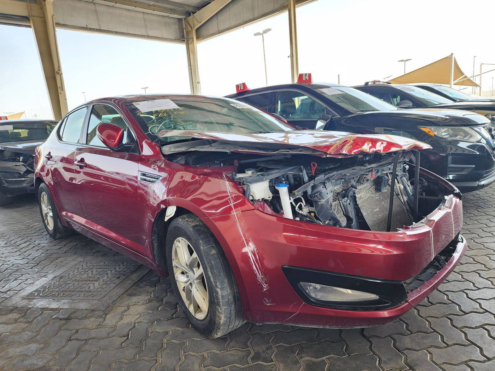 2013 KIA OPTIMA — 171902 Miles — Lot 46273 — Ind. 12 - Marhaba Auctions Used Cars - Image 4