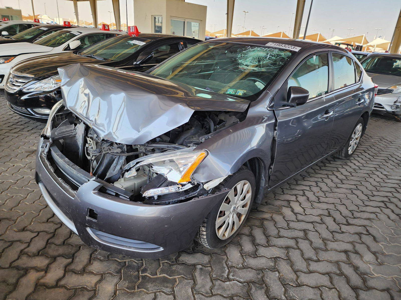 2015 NISSAN SENTRA — 100579 Miles — Lot 71983223 - Marhaba Auctions Used Cars - Image 8