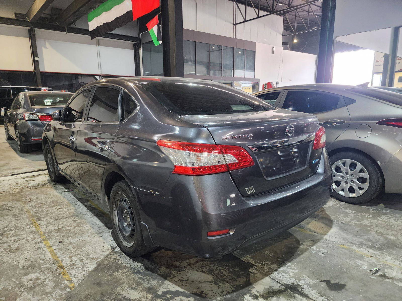 2014 NISSAN SENTRA — 130719 Miles — Lot 875182 — Al Quoz - Marhaba Auctions Used Cars - Image 3