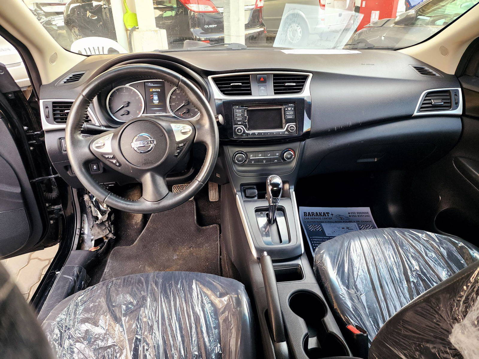 2017 NISSAN SENTRA — 120731 Miles — Lot 0HL637443 — Souq - Marhaba Auctions Used Cars - Image 7