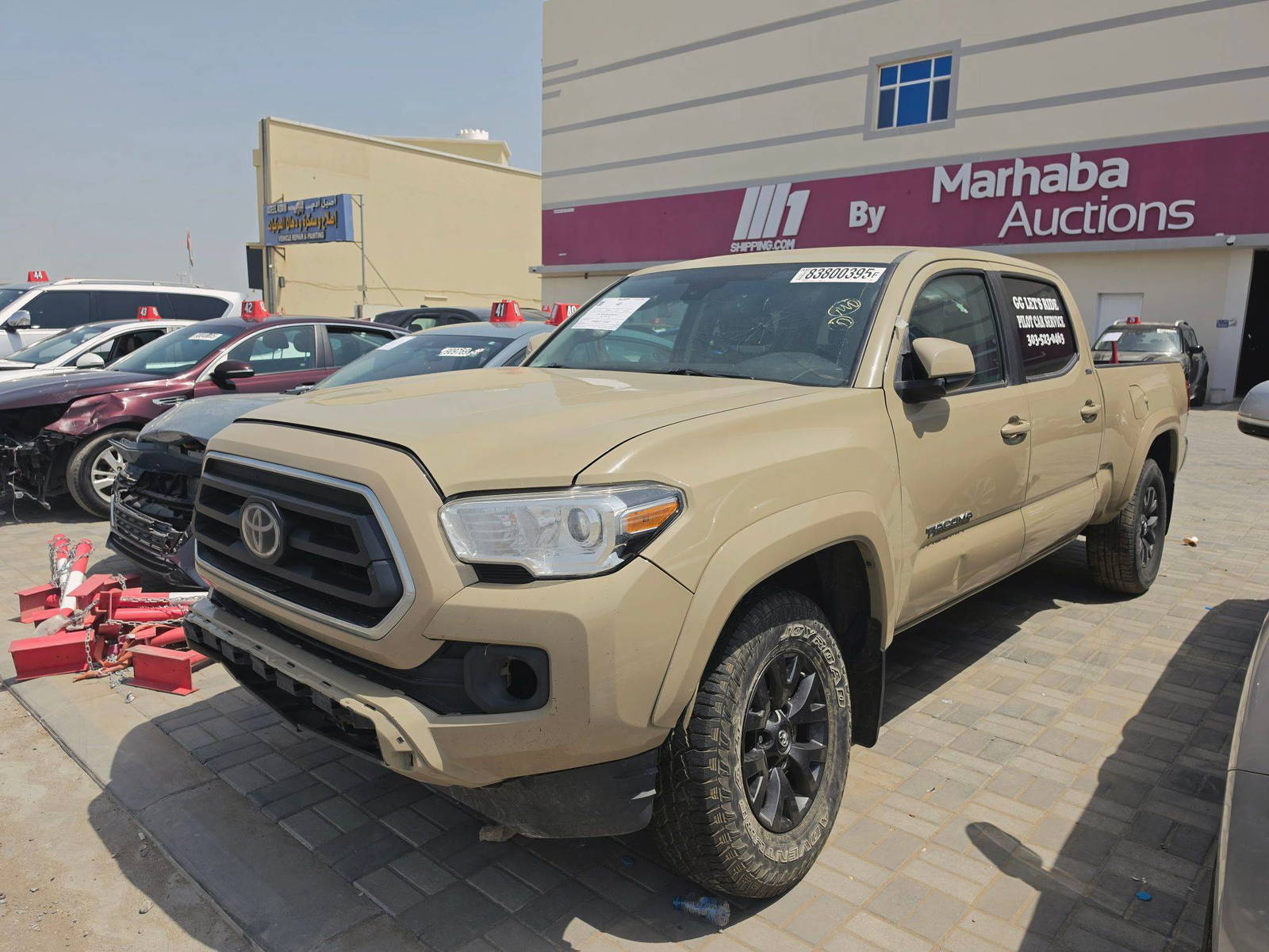 2020 TOYOTA TACOMA — 160317 Miles — Lot BN7LM083697 - Marhaba Auctions Used Cars - Image 3