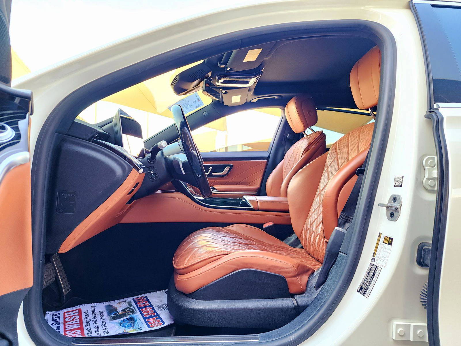 2021 MERCEDES BENZ S 580 — 66290 Miles — Lot 037610 — Main - Marhaba Auctions Used Cars - Image 9