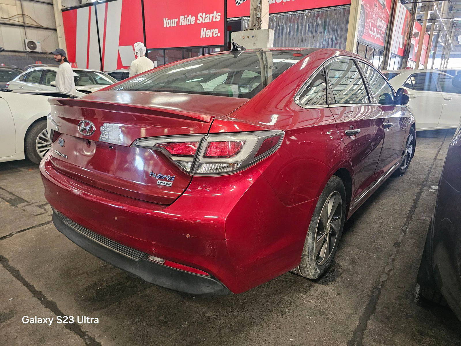 HYUNDAI SONATA 2016 - Marhaba Auction Used Cars - Image 6