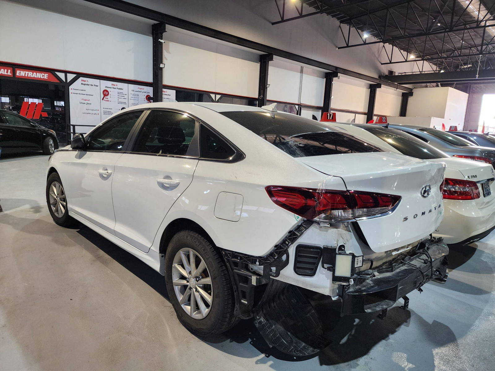2019 HYUNDAI SONATA — 88478 KM — Lot 803768 — Al Quoz - Marhaba Auctions Used Cars - Image 4