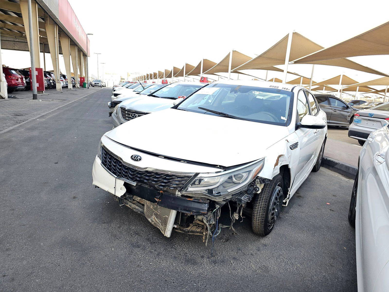 2020 KIA OPTIMA — 87414 Miles — Lot 0LG428589 — Souq - Marhaba Auctions Used Cars - Image 4