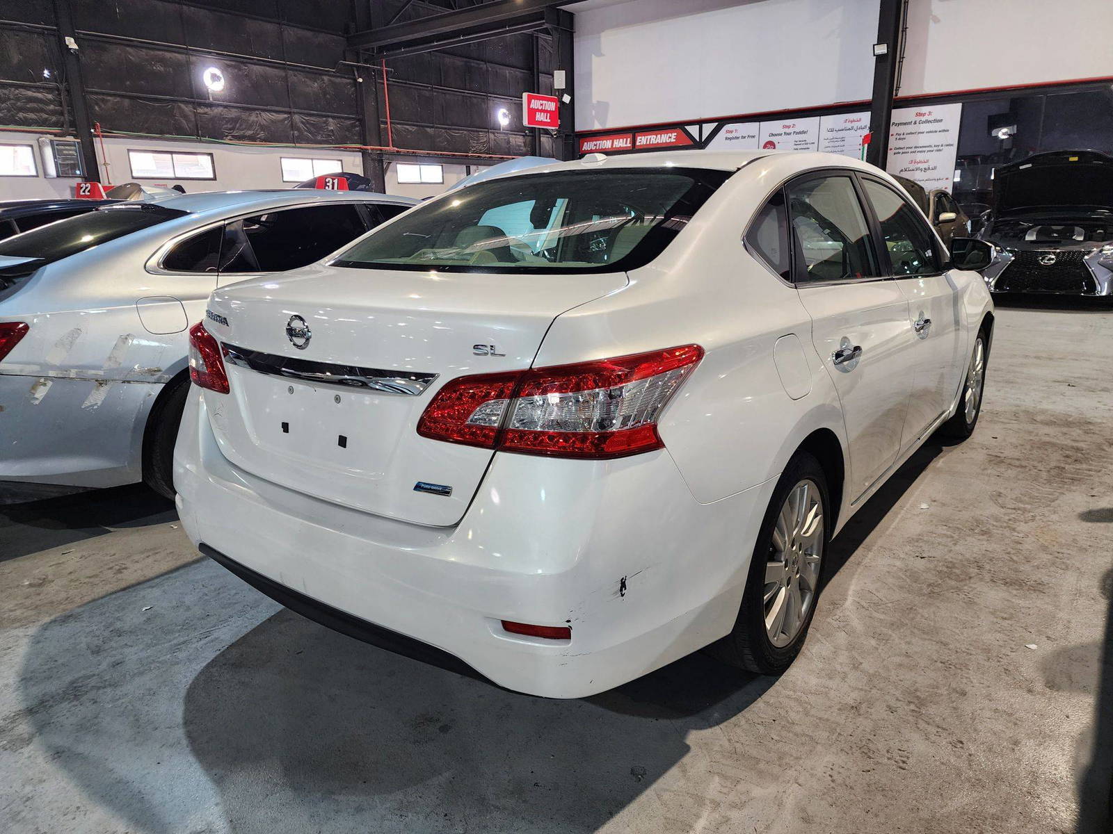 2013 NISSAN SENTRA — 154039 Miles — Lot 724224 — Al Quoz - Marhaba Auctions Used Cars - Image 5