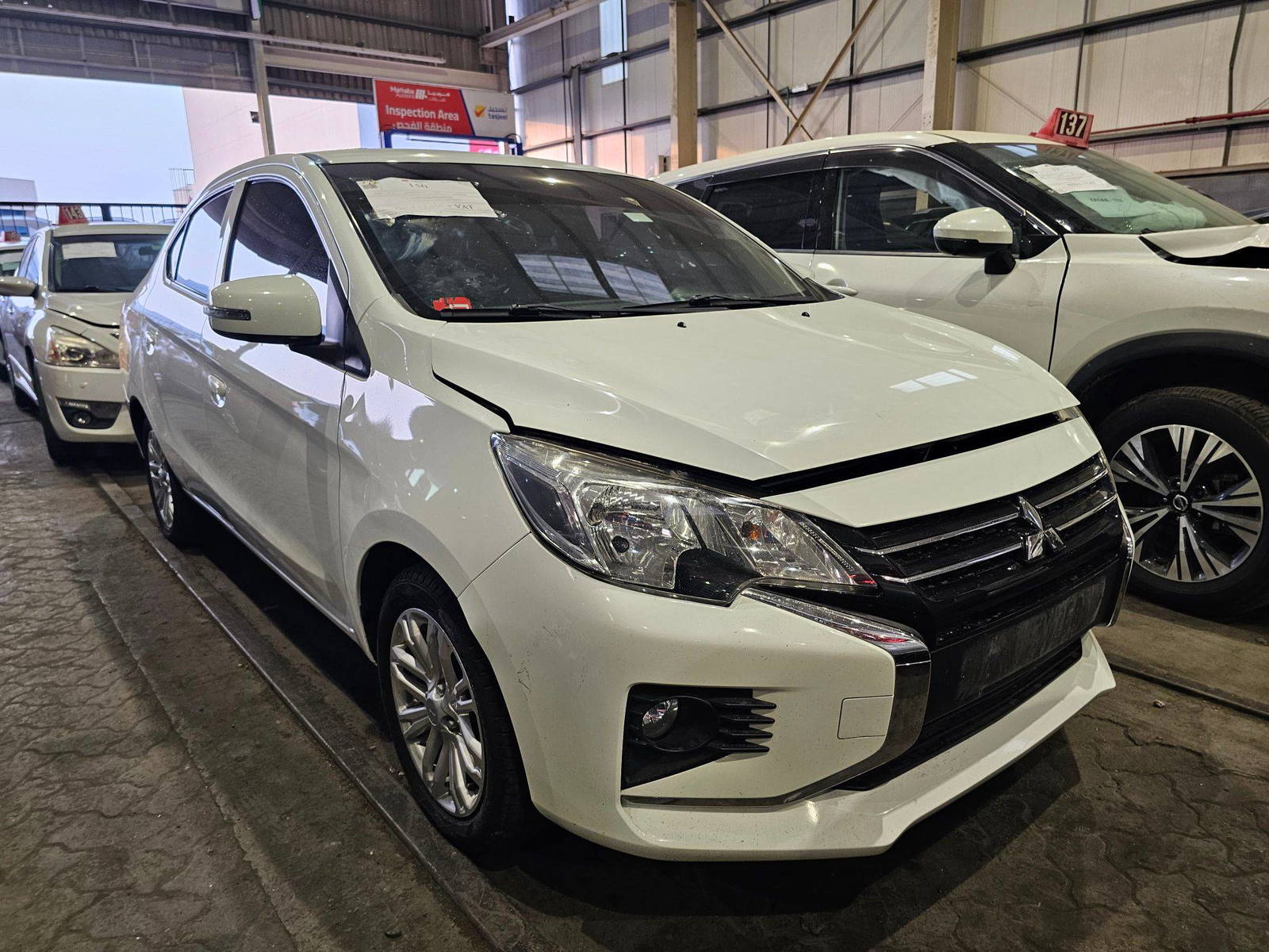 2023 MITSUBISHI ATTRAGE — 153154 KM — Lot H000722 — Main - Marhaba Auctions Used Cars - Image 4