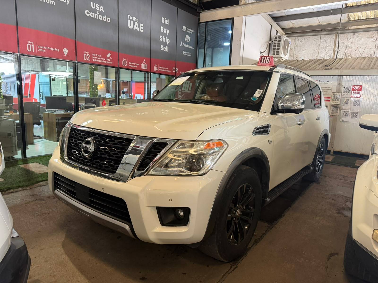 2017 NISSAN ARMADA — 205358 Miles — Lot 73654625 — Main - Marhaba Auctions Used Cars - Image 3