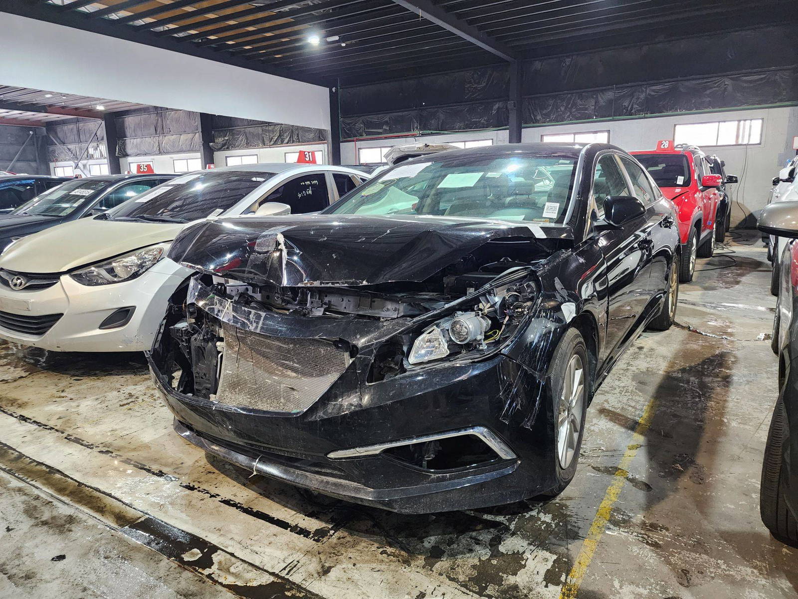 HYUNDAI SONATA 2017 - Marhaba Auction Used Cars - Image 4