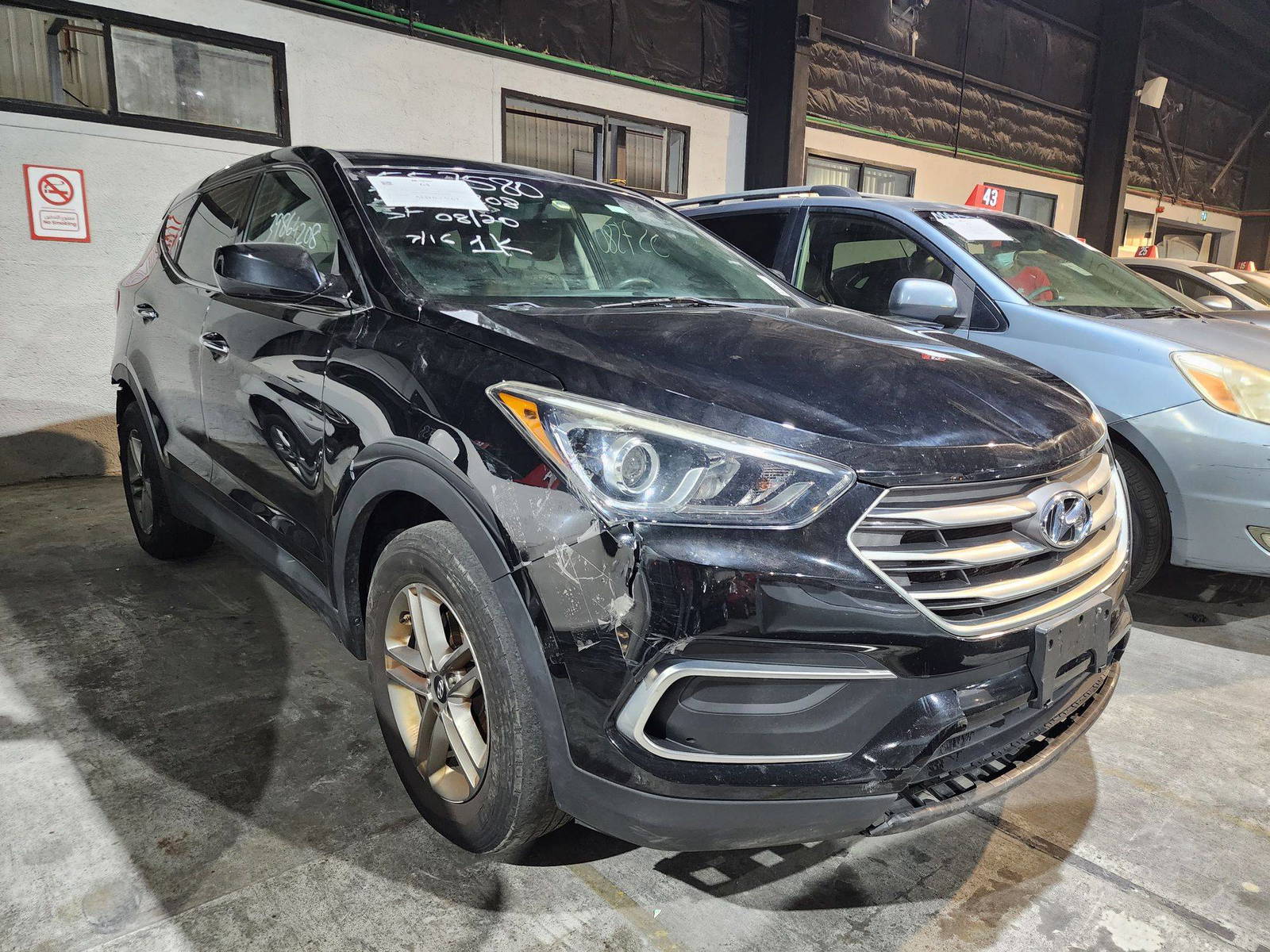 2018 HYUNDAI SANTA FE SPORT — 143466 Miles — Lot B1JG557580 — Al Quoz - Marhaba Auctions Used Cars - Image 3