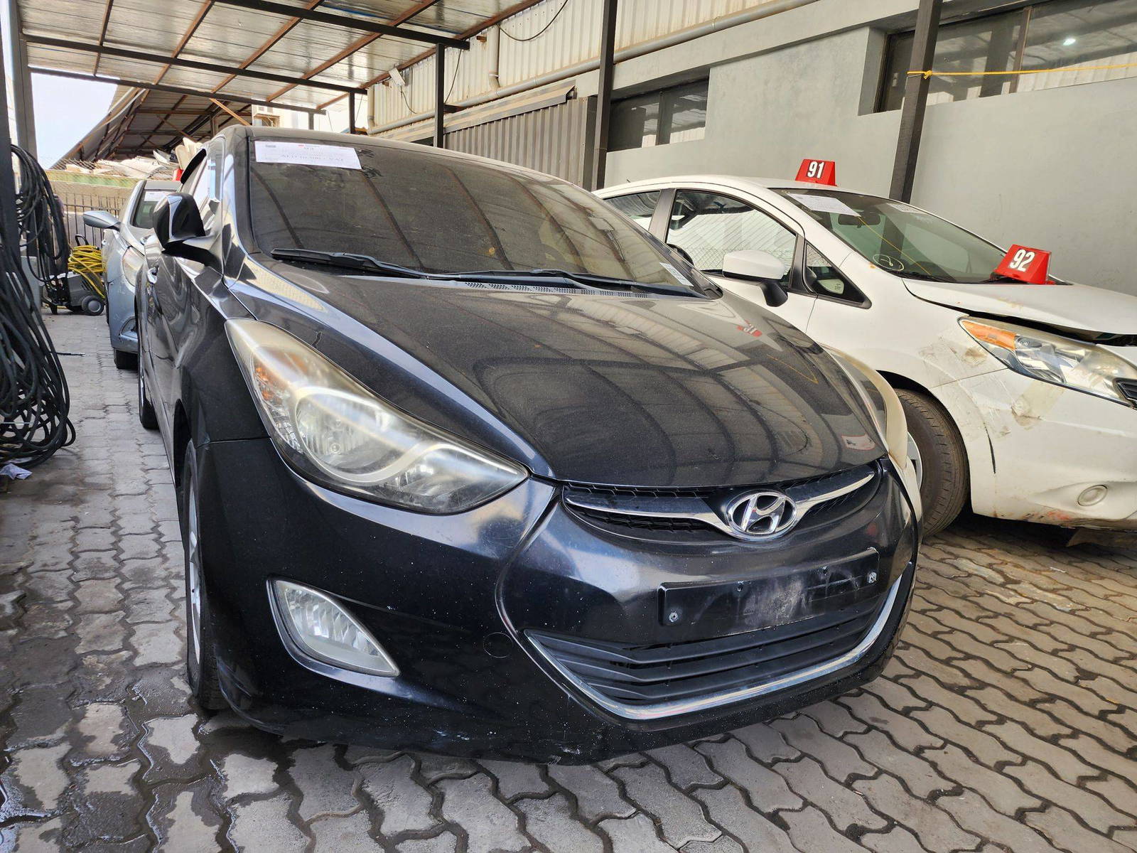 2011 HYUNDAI AVANTE — 90691 KM — Lot 141074 — Al Quoz - Marhaba Auctions Used Cars - Image 3