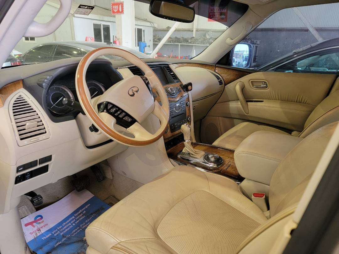 2014 INFINITI QX80 — 124370 Miles — Lot 9061704 — Main - Marhaba Auctions Used Cars - Image 8