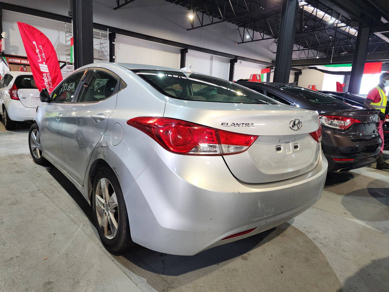 2012 HYUNDAI ELANTRA — 283458 Miles — Lot 285930 — Al Quoz - Marhaba Auctions Used Cars - Image 3