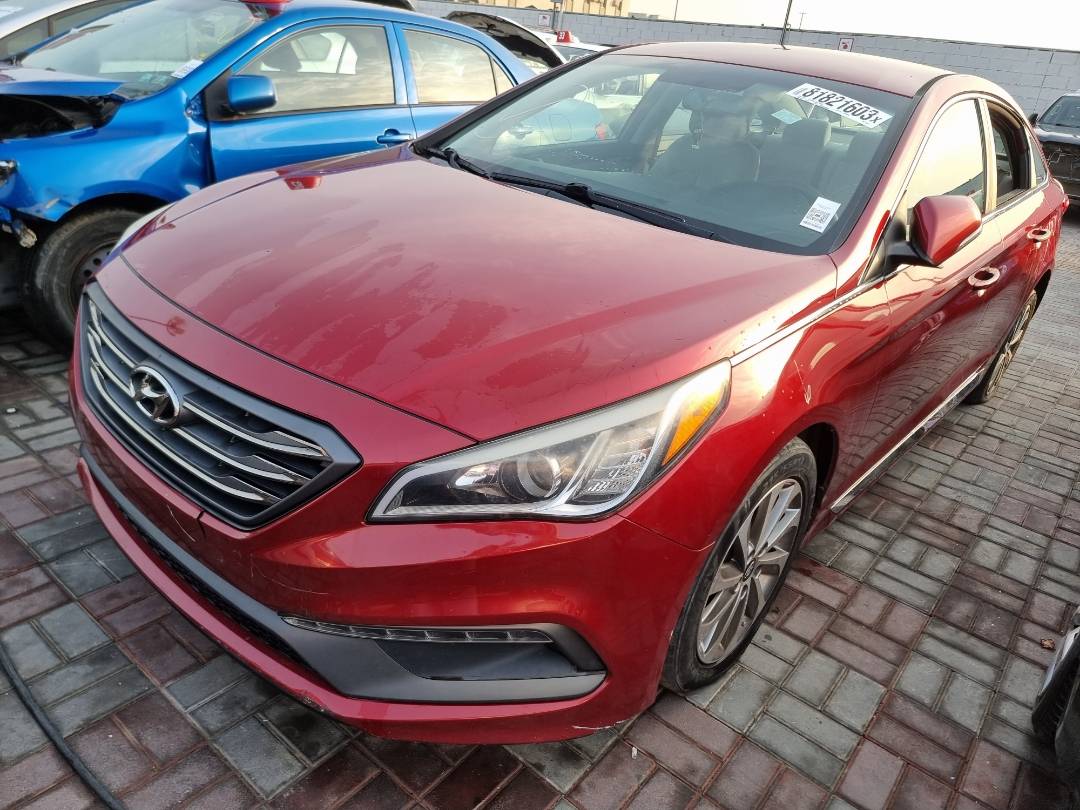 2015 HYUNDAI SONATA — 105685 Miles — Lot 125698 — Ind. 12 - Marhaba Auctions Used Cars - Image 5