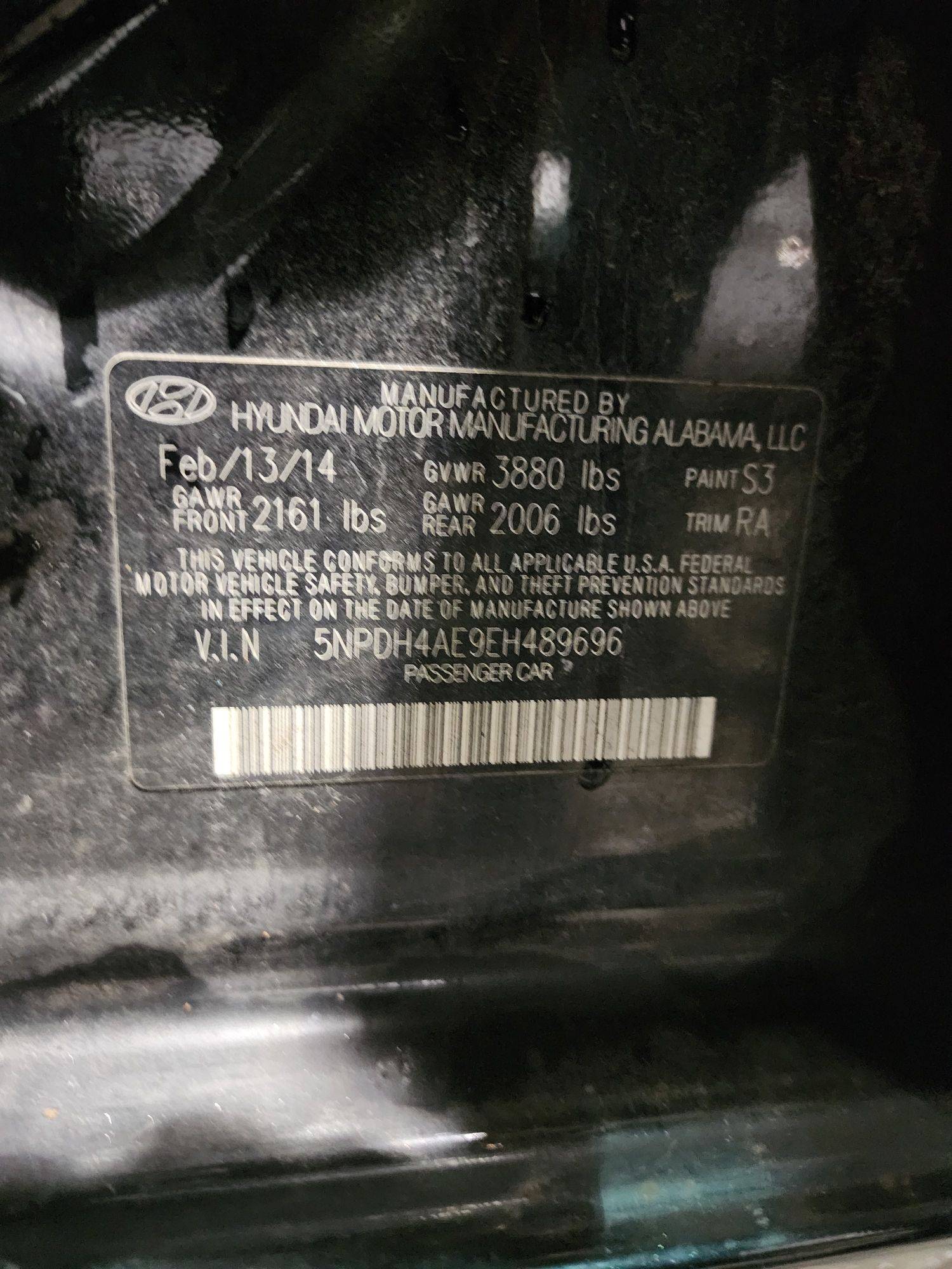 2014 HYUNDAI ELANTRA — 204268 Miles — Lot 75560623 - Marhaba Auctions Used Cars - Image 9
